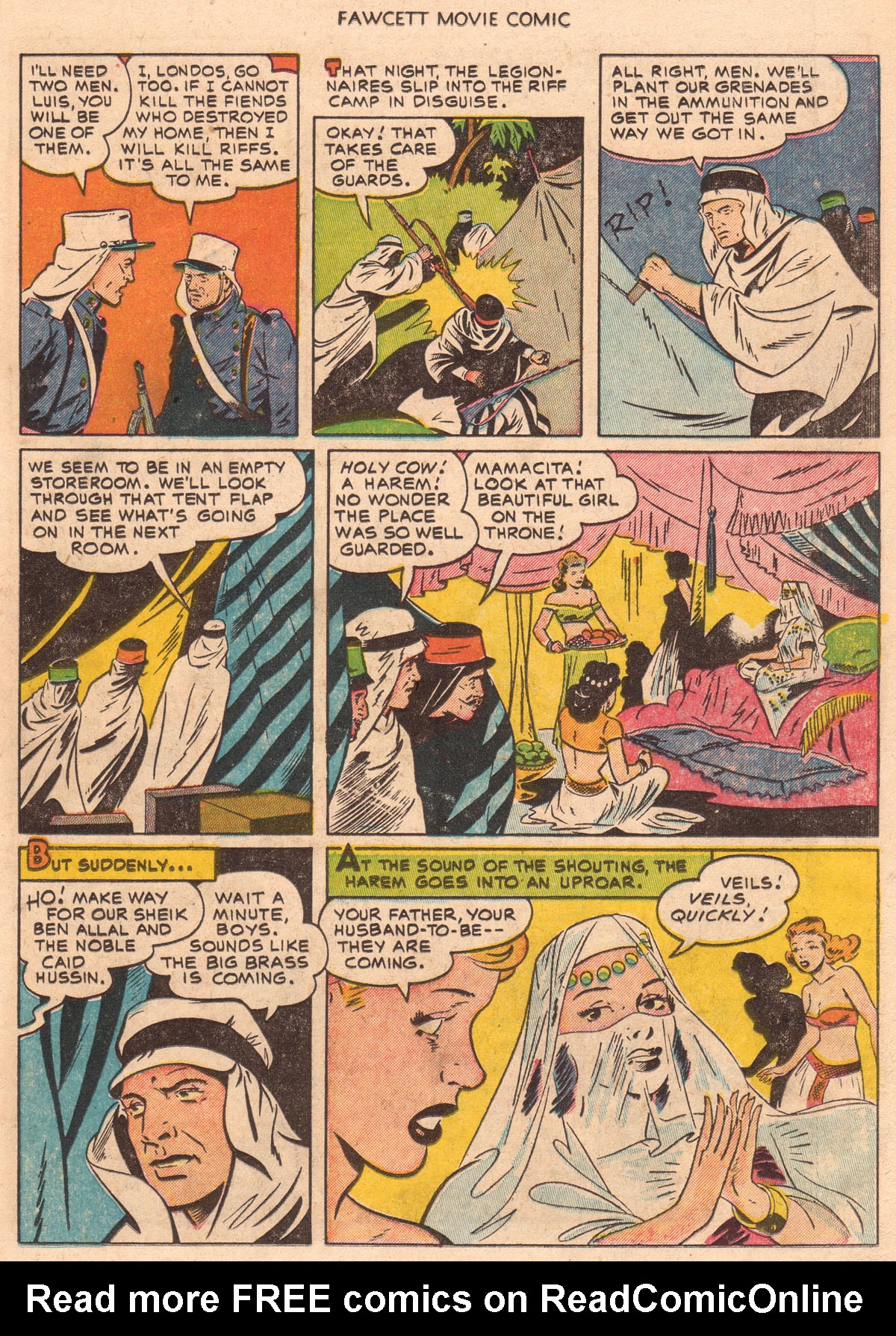 Read online Fawcett Movie Comic comic -  Issue #16 - 16