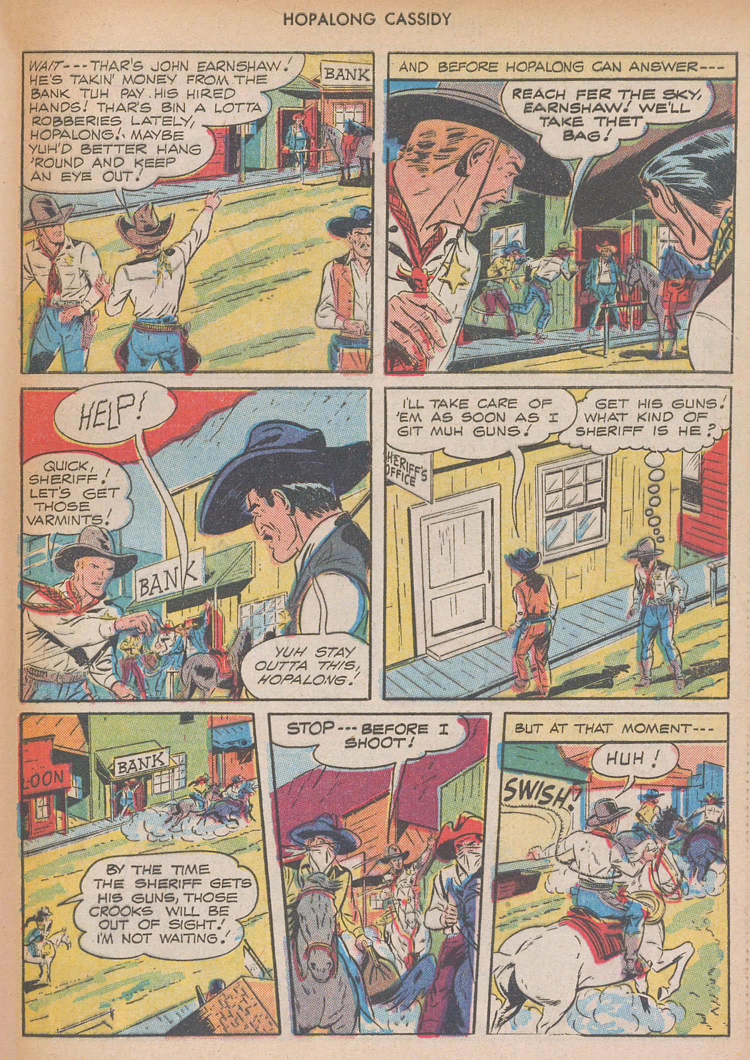 Read online Hopalong Cassidy comic -  Issue #20 - 45