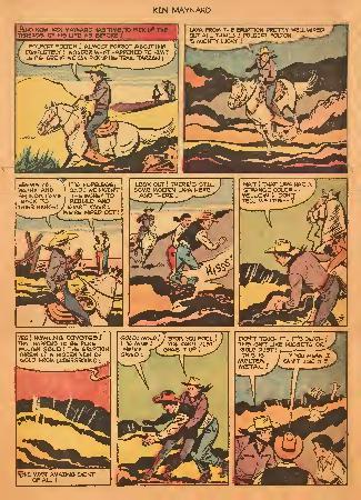 Read online Ken Maynard Western comic -  Issue #8 - 19