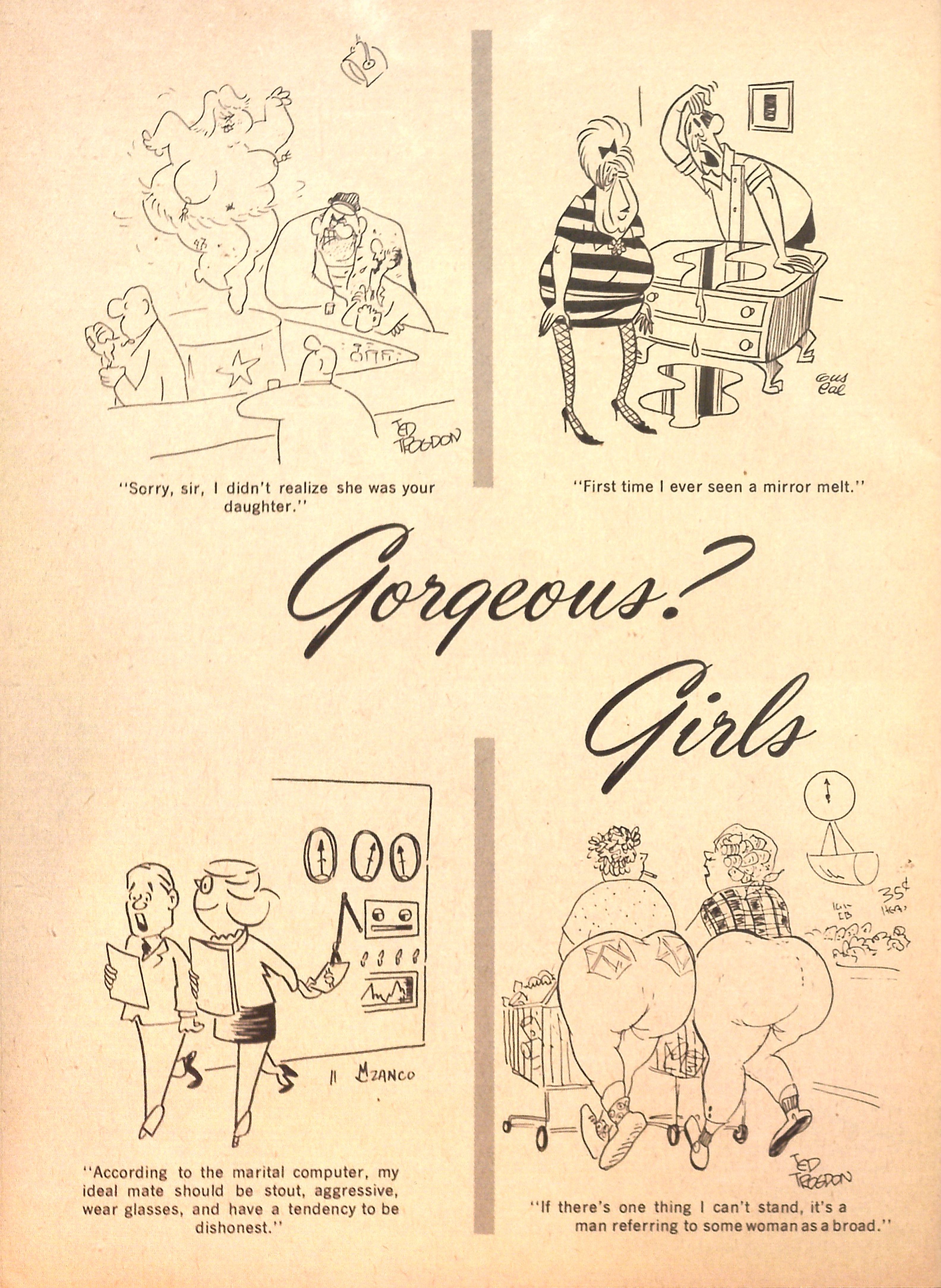 Read online Cartoons and Gags comic -  Issue #51 - 59