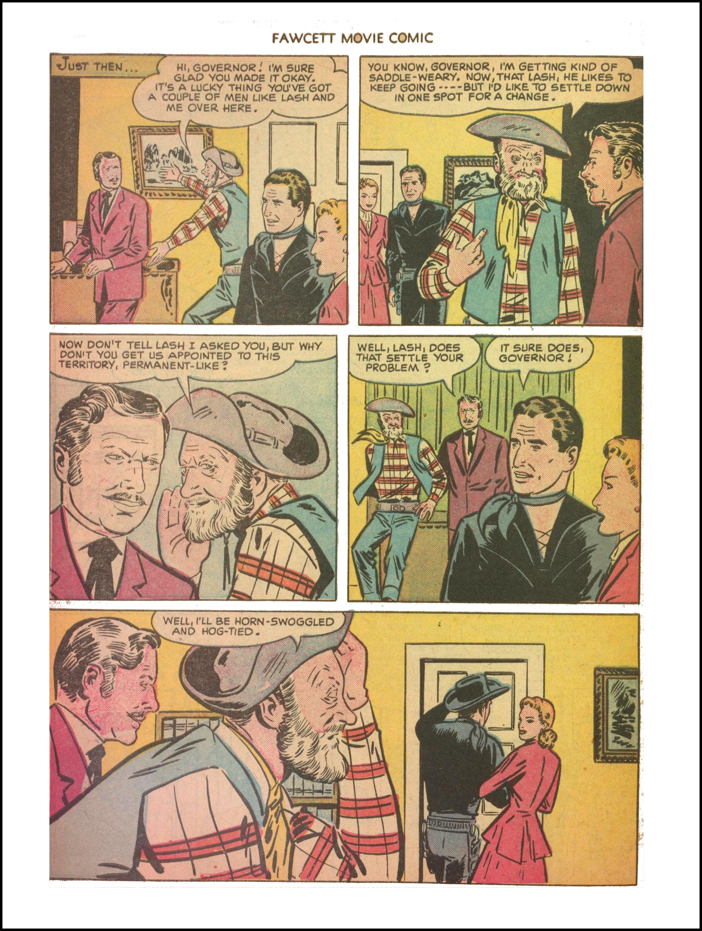 Read online Fawcett Movie Comic comic -  Issue #11 - 33