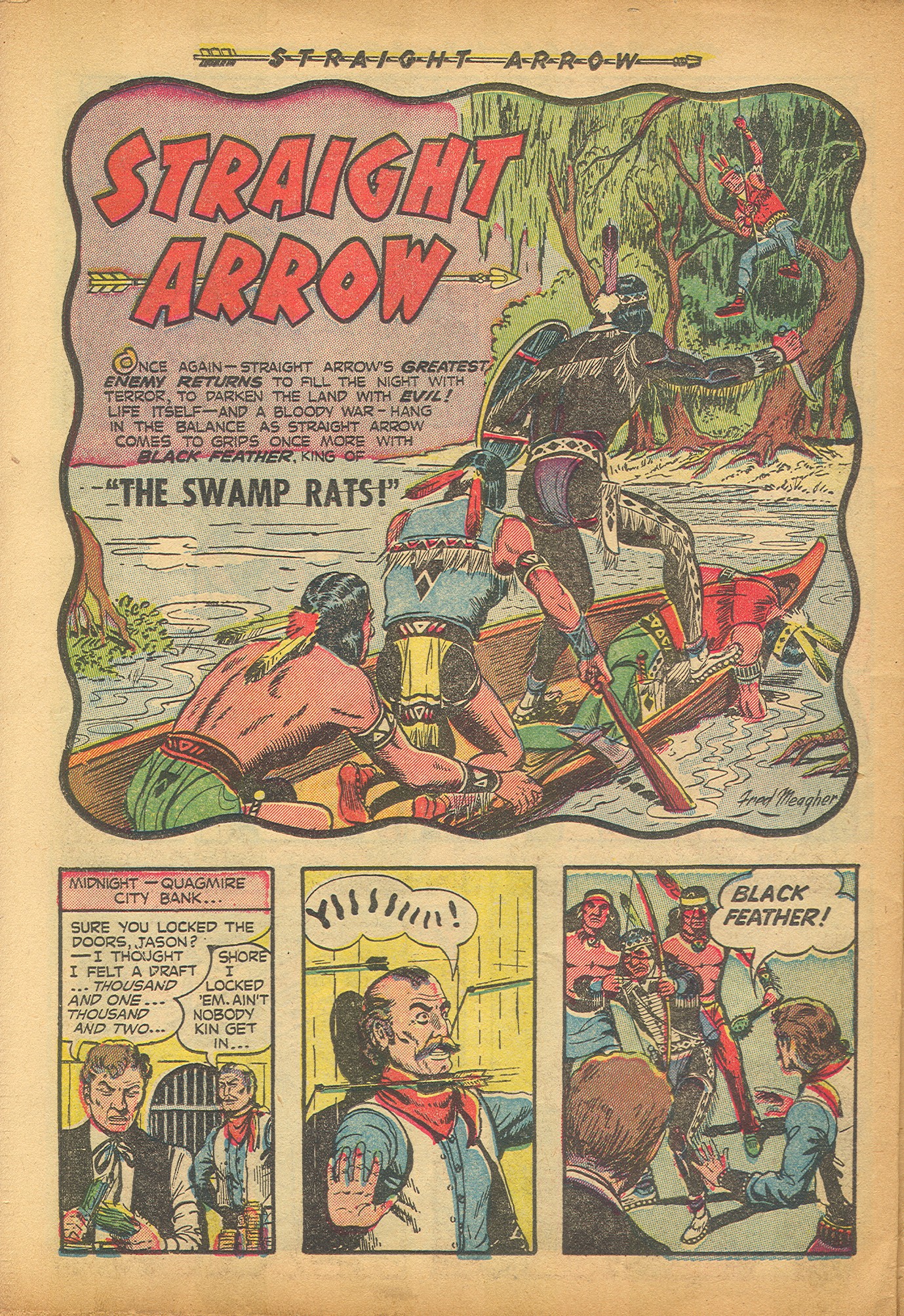 Read online Straight Arrow comic -  Issue #25 - 26