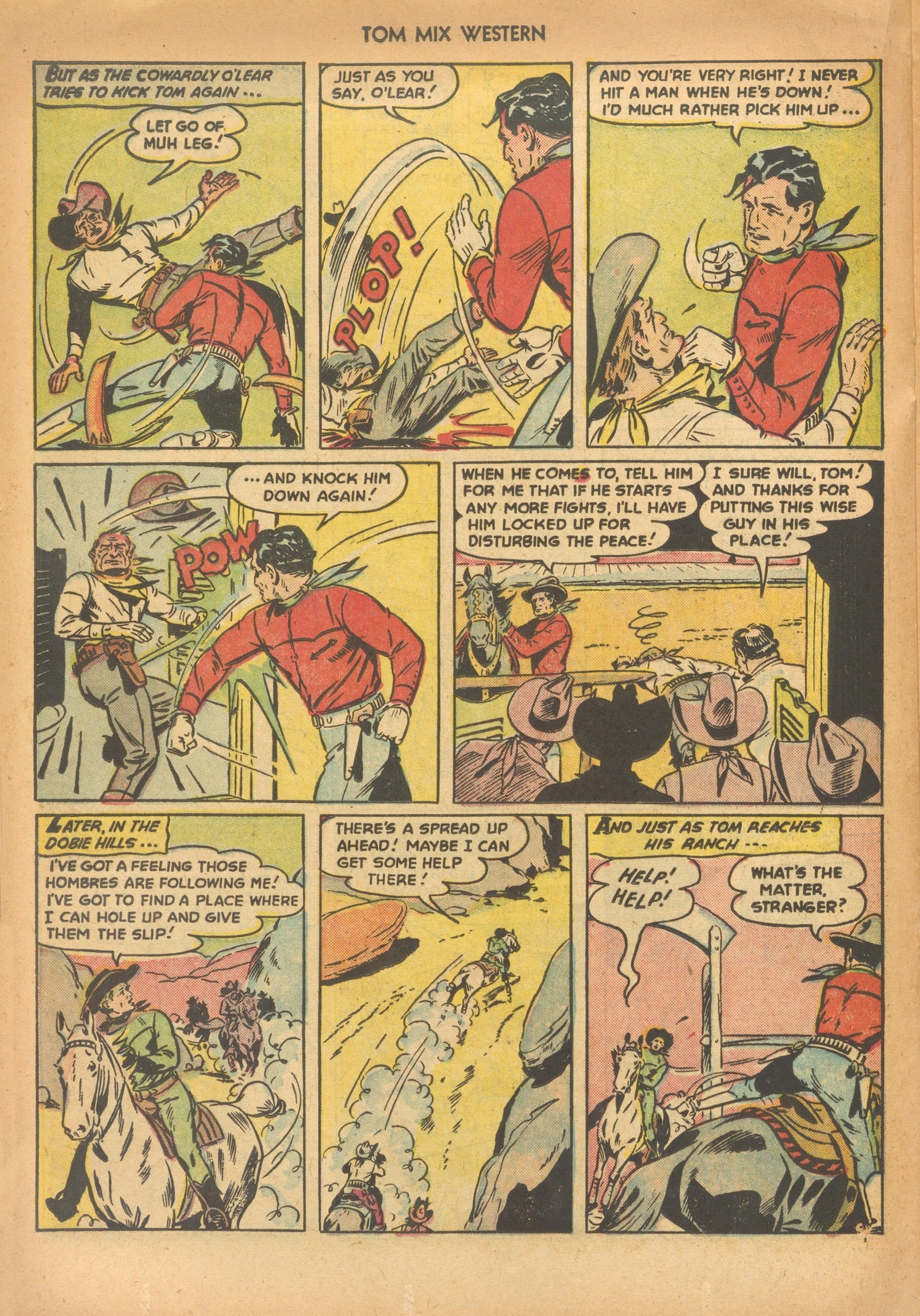 Read online Tom Mix Western (1948) comic -  Issue #57 - 20