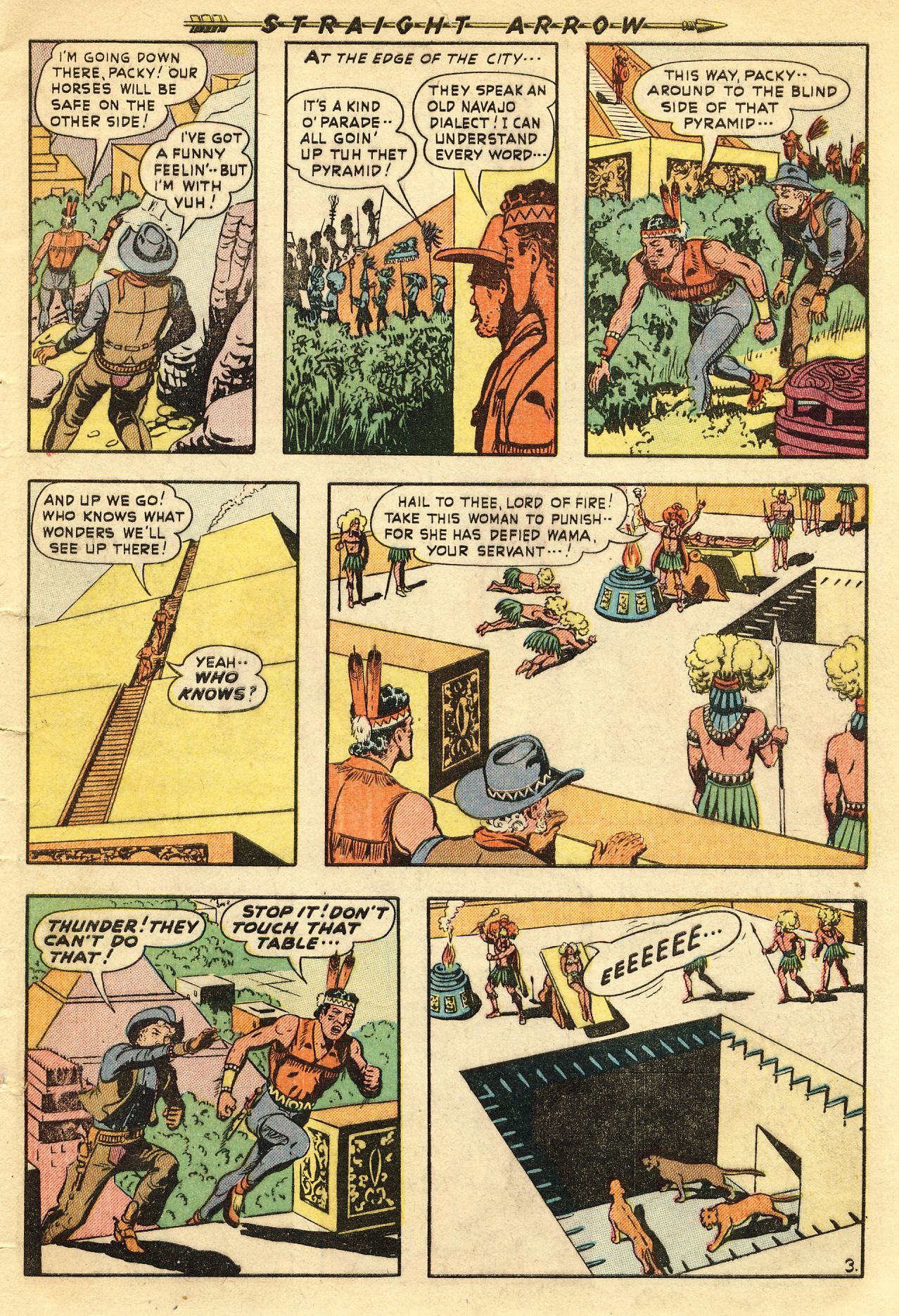 Read online Straight Arrow comic -  Issue #11 - 5