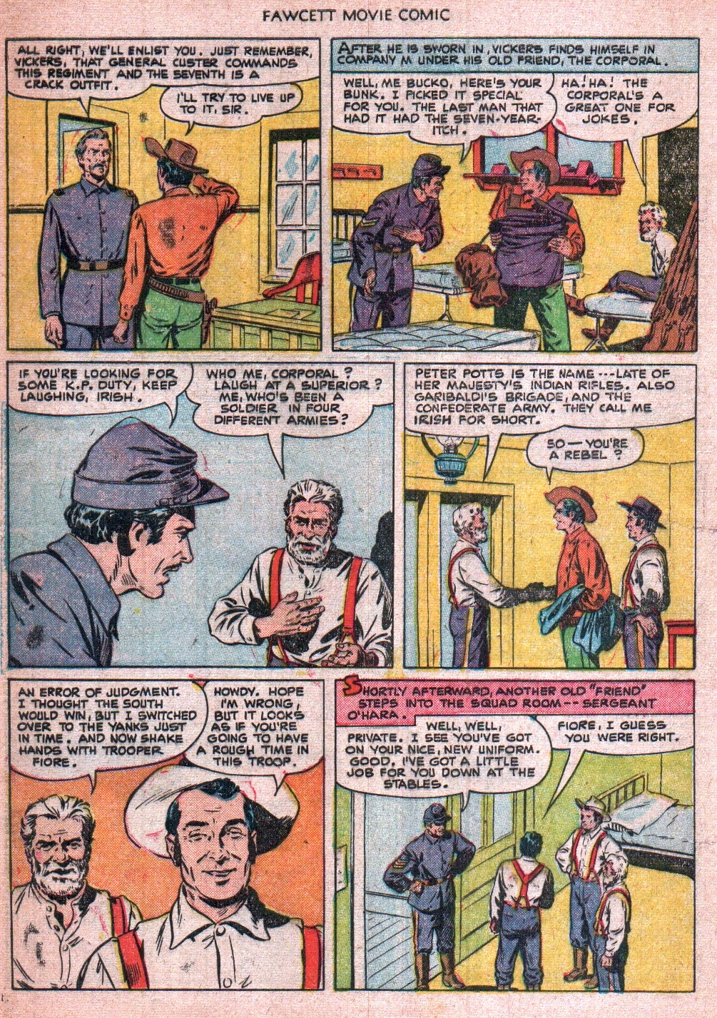 Read online Fawcett Movie Comic comic -  Issue #13 - 7