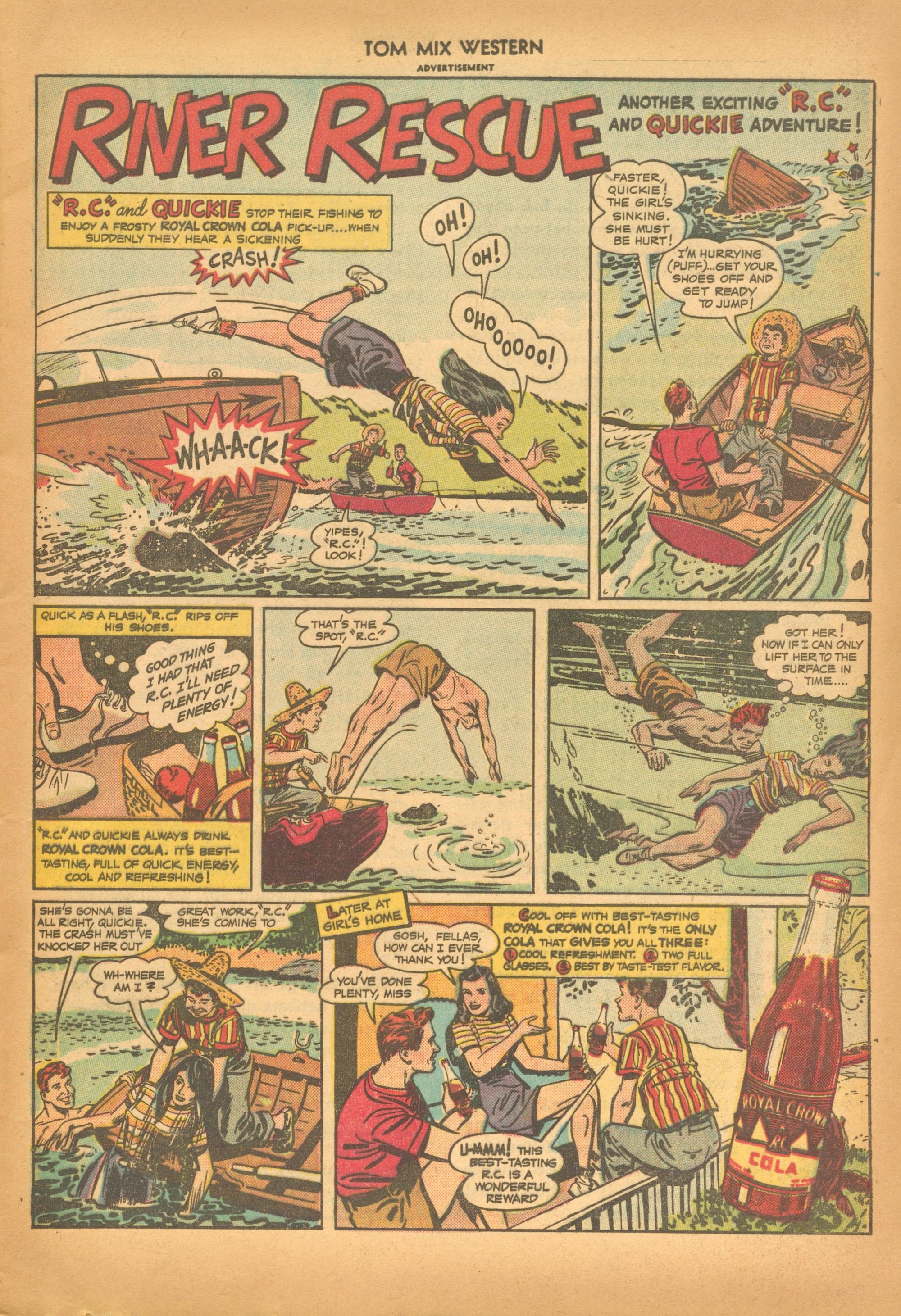 Read online Tom Mix Western (1948) comic -  Issue #19 - 13