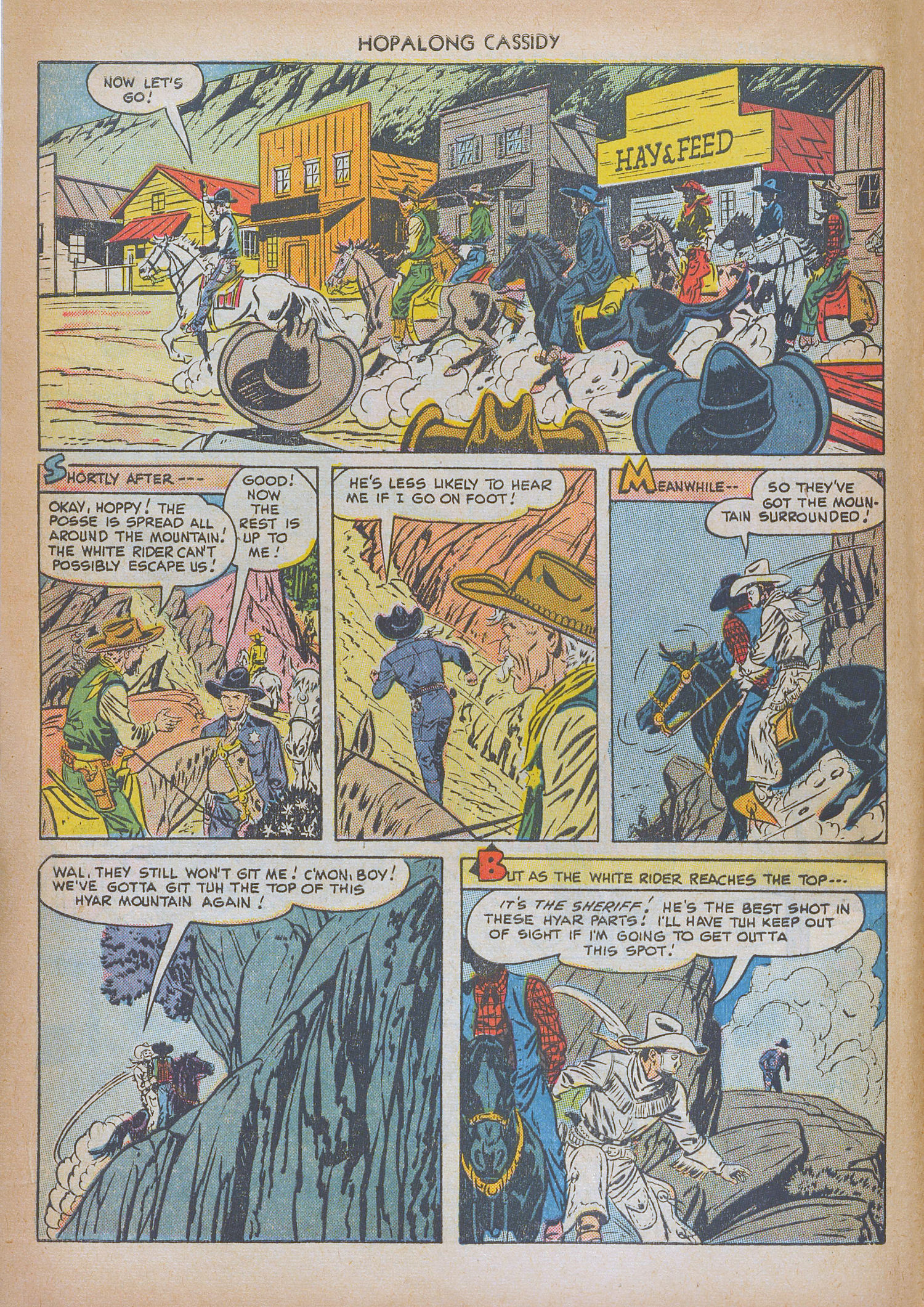 Read online Hopalong Cassidy comic -  Issue #36 - 4