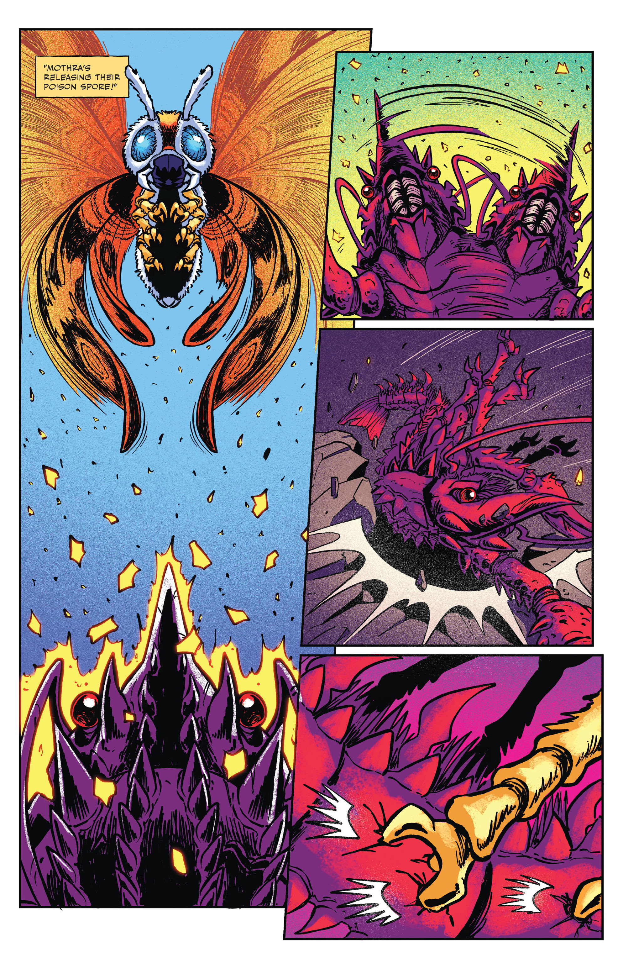 Read online Godzilla Rivals: Mothra Vs. M.O.G.U.E.R.A. comic -  Issue # Full - 5
