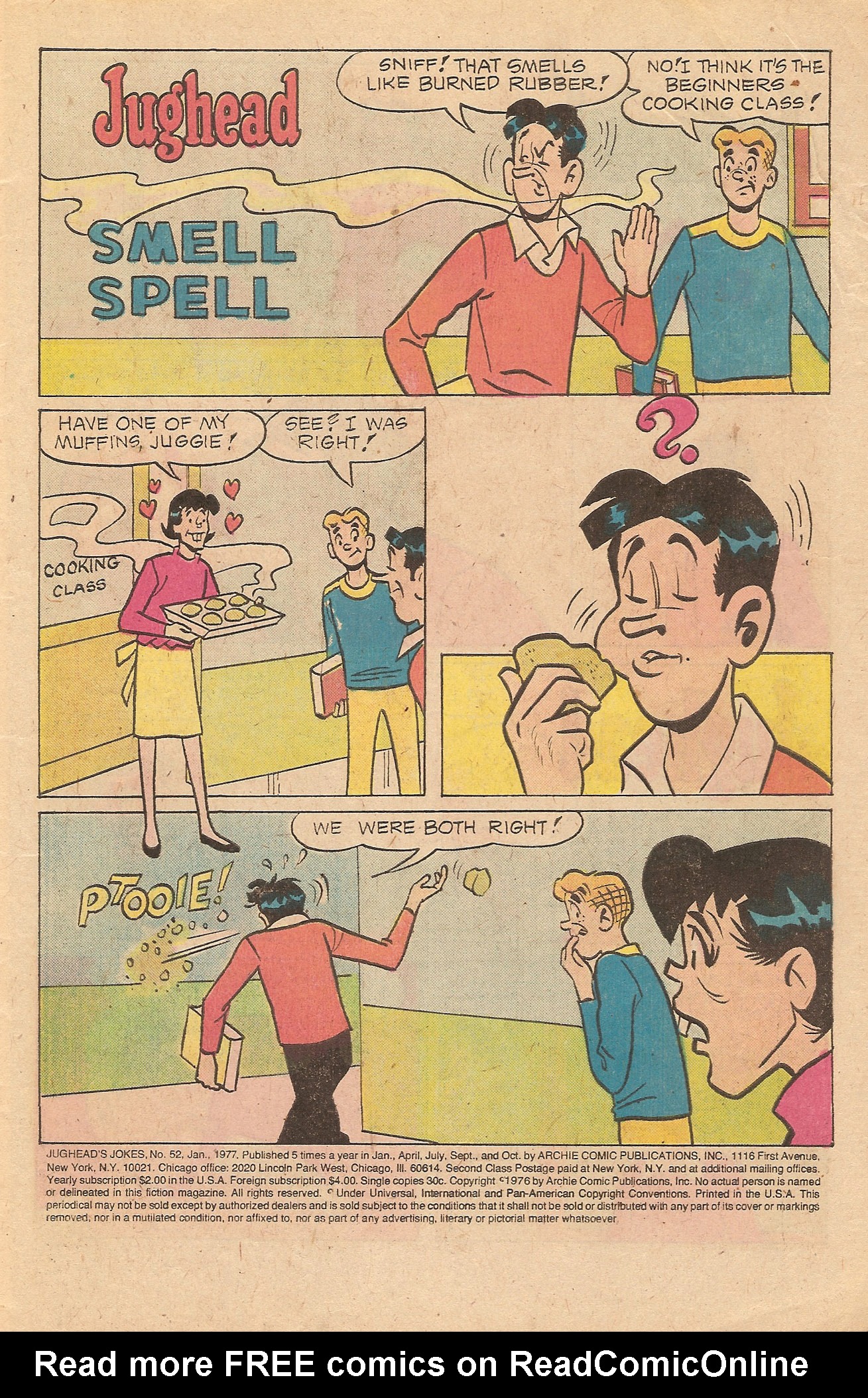 Read online Jughead's Jokes comic -  Issue #52 - 3