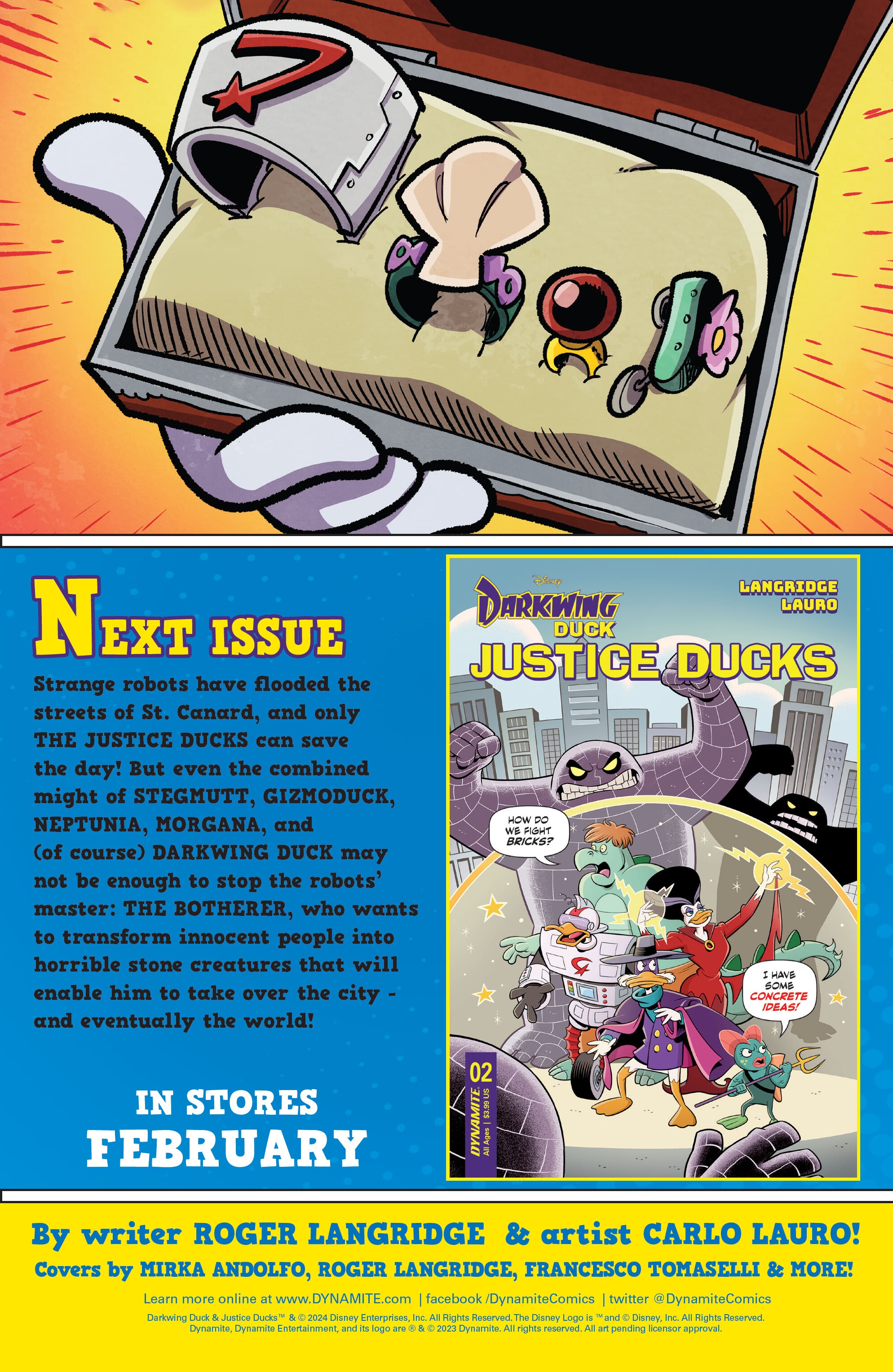 Read online Darkwing Duck: Justice Ducks comic -  Issue #1 - 28