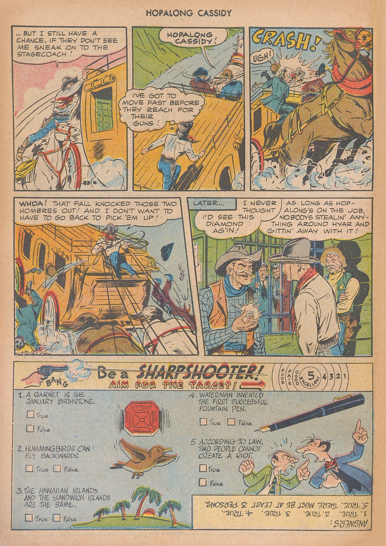 Read online Hopalong Cassidy comic -  Issue #15 - 22