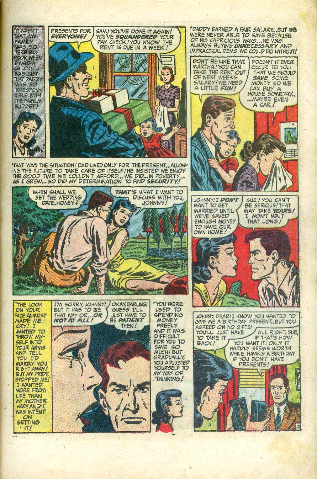 Read online Young Love (1949) comic -  Issue #8 - 35