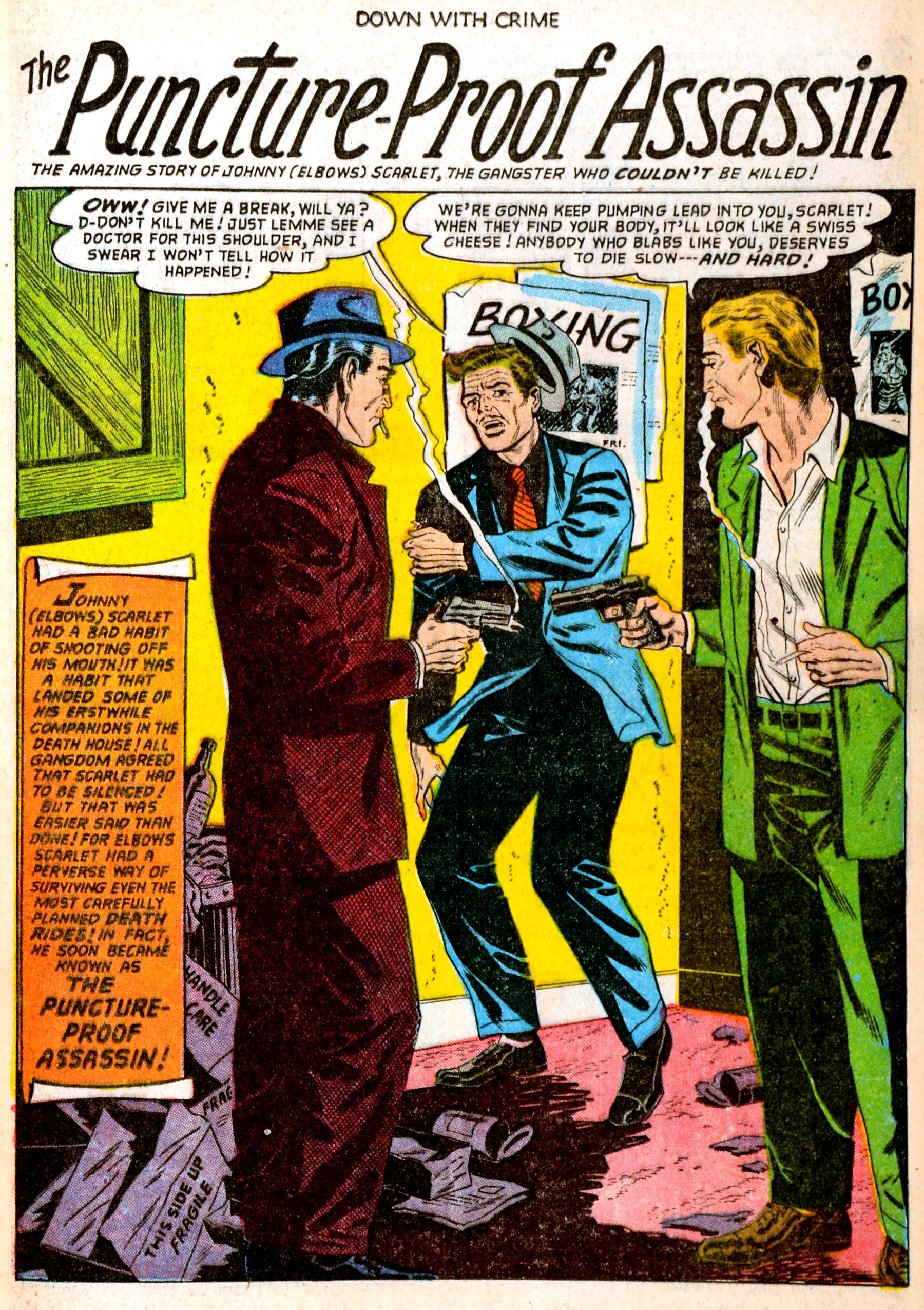 Read online Down With Crime comic -  Issue #6 - 13