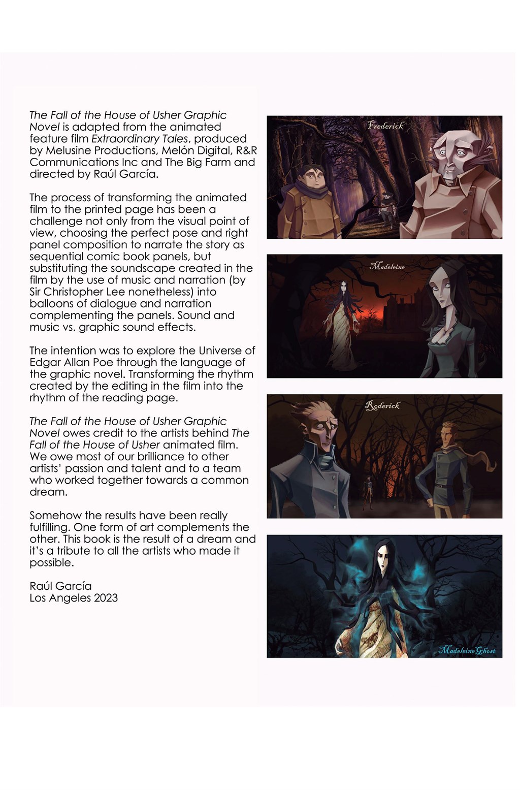 Read online The Fall of the House of Usher: A Graphic Novel comic -  Issue # TPB - 74