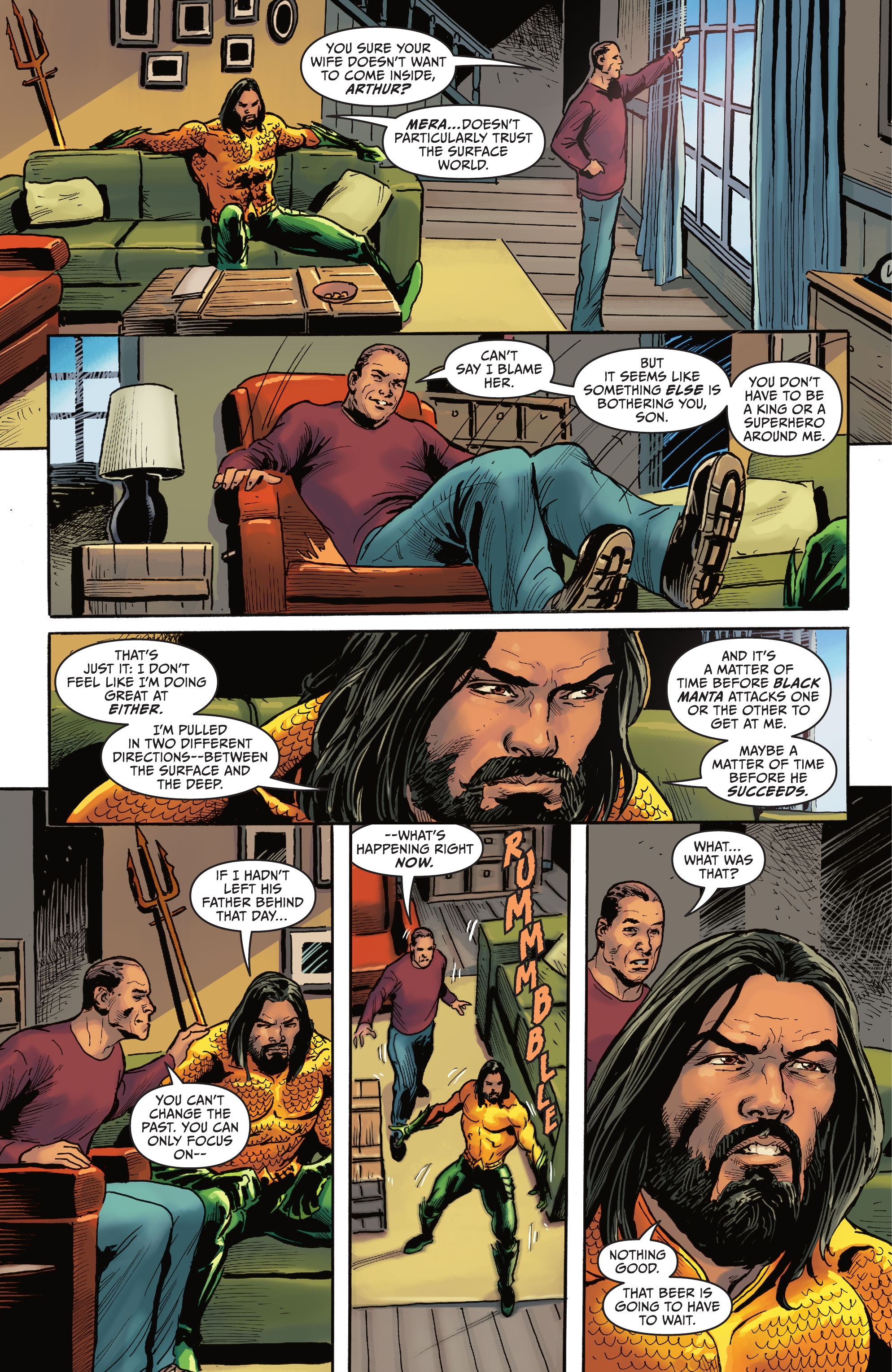 Read online Aquaman: Through Fire and Water comic -  Issue # Full - 4