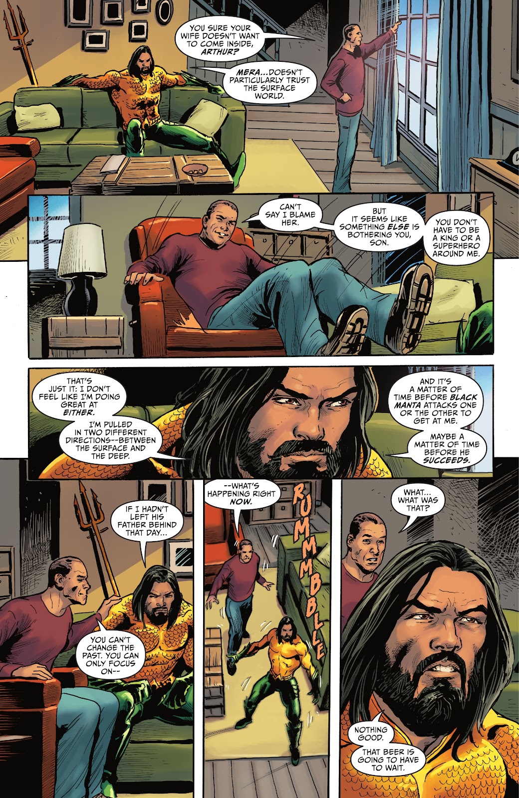 Aquaman: Through Fire and Water issue Full - Page 4