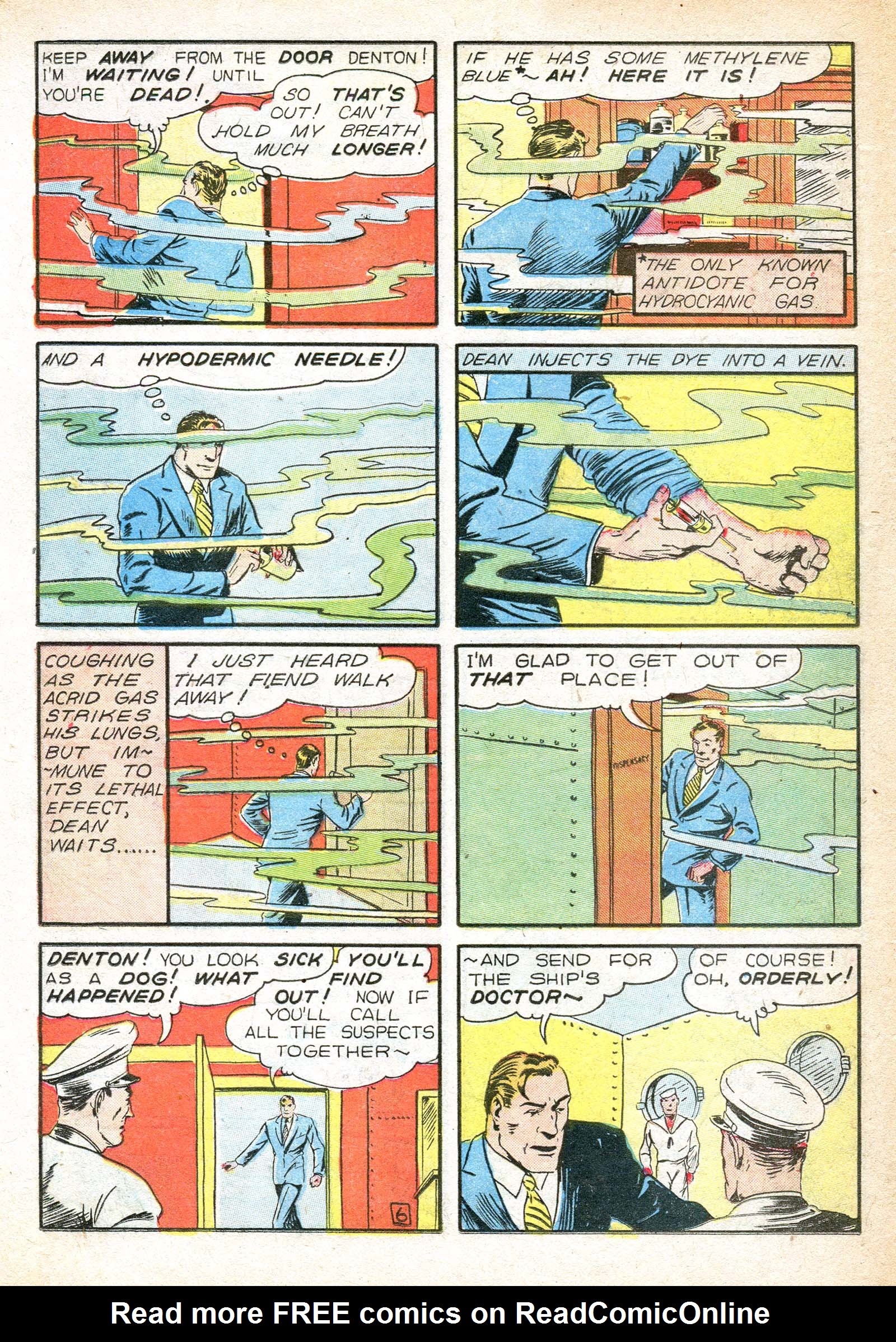 Read online Masked Marvel comic -  Issue #3 - 56