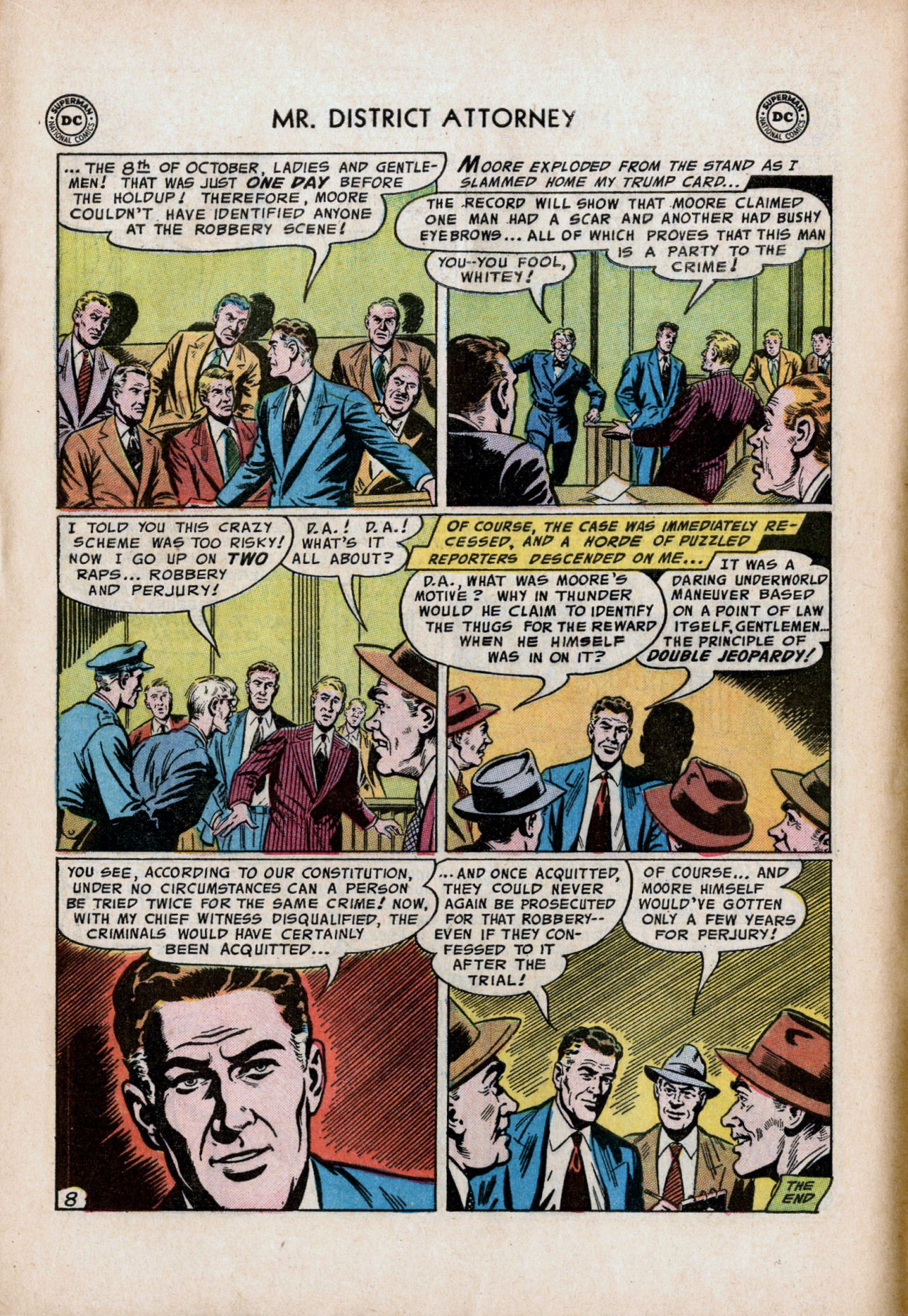 Read online Mr. District Attorney comic -  Issue #51 - 10