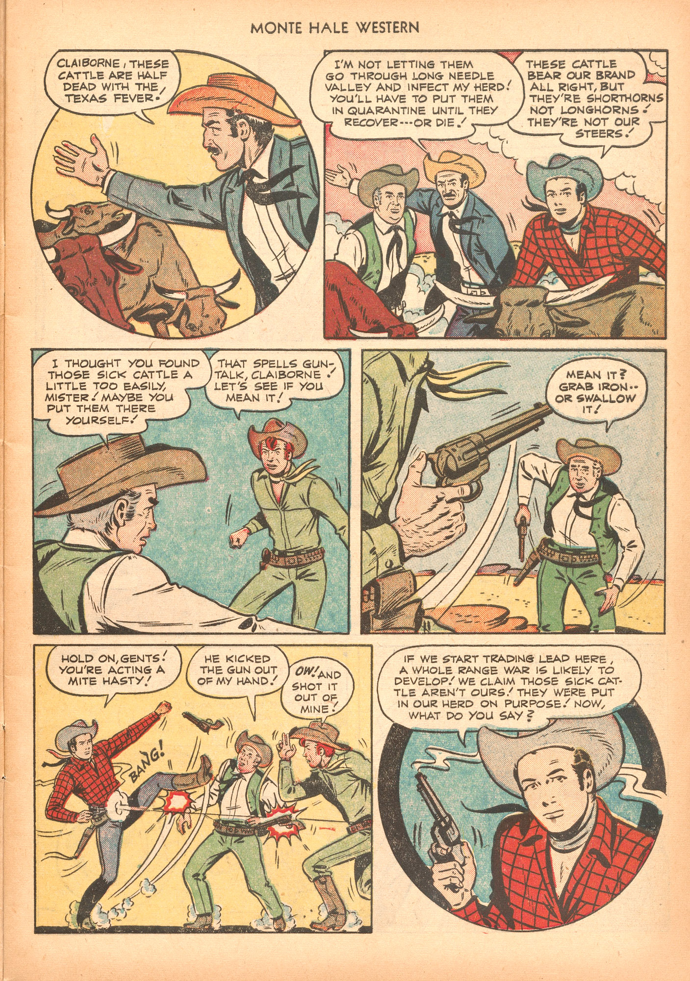 Read online Monte Hale Western comic -  Issue #64 - 5