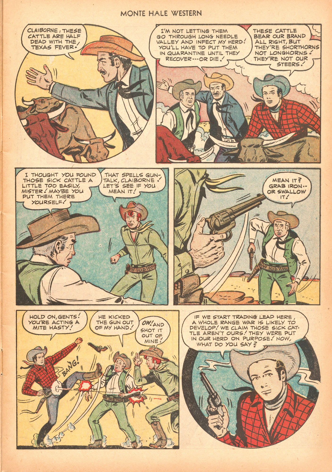 Read online Monte Hale Western comic -  Issue #64 - 5