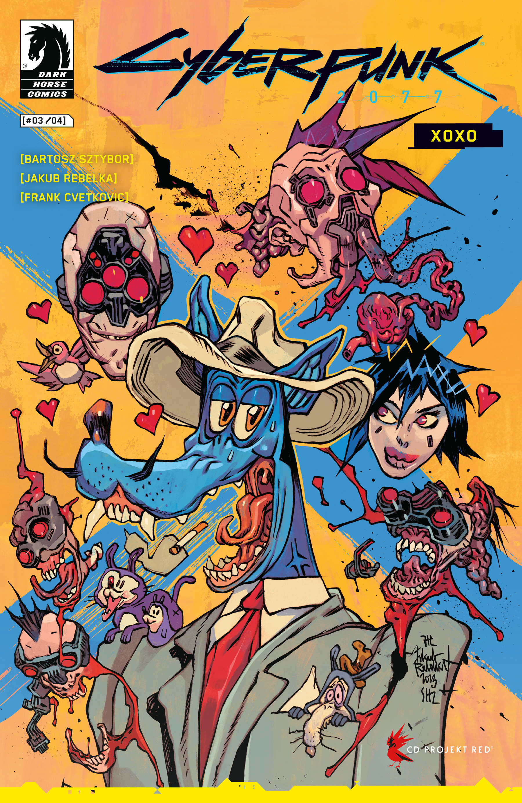 Read online Cyberpunk 2077: XOXO comic -  Issue #3 - 1