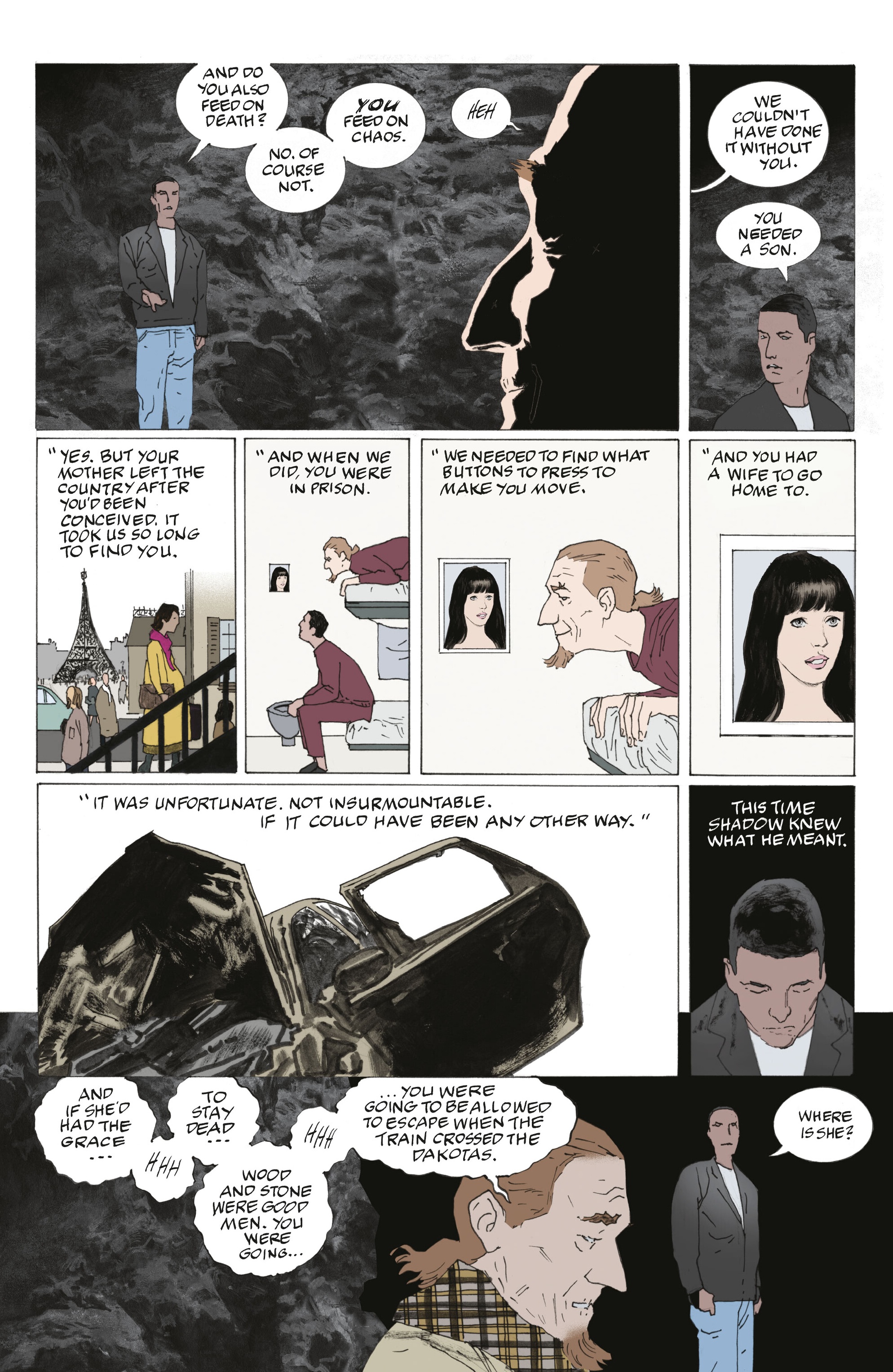 Read online The Complete American Gods comic -  Issue # TPB (Part 6) - 91