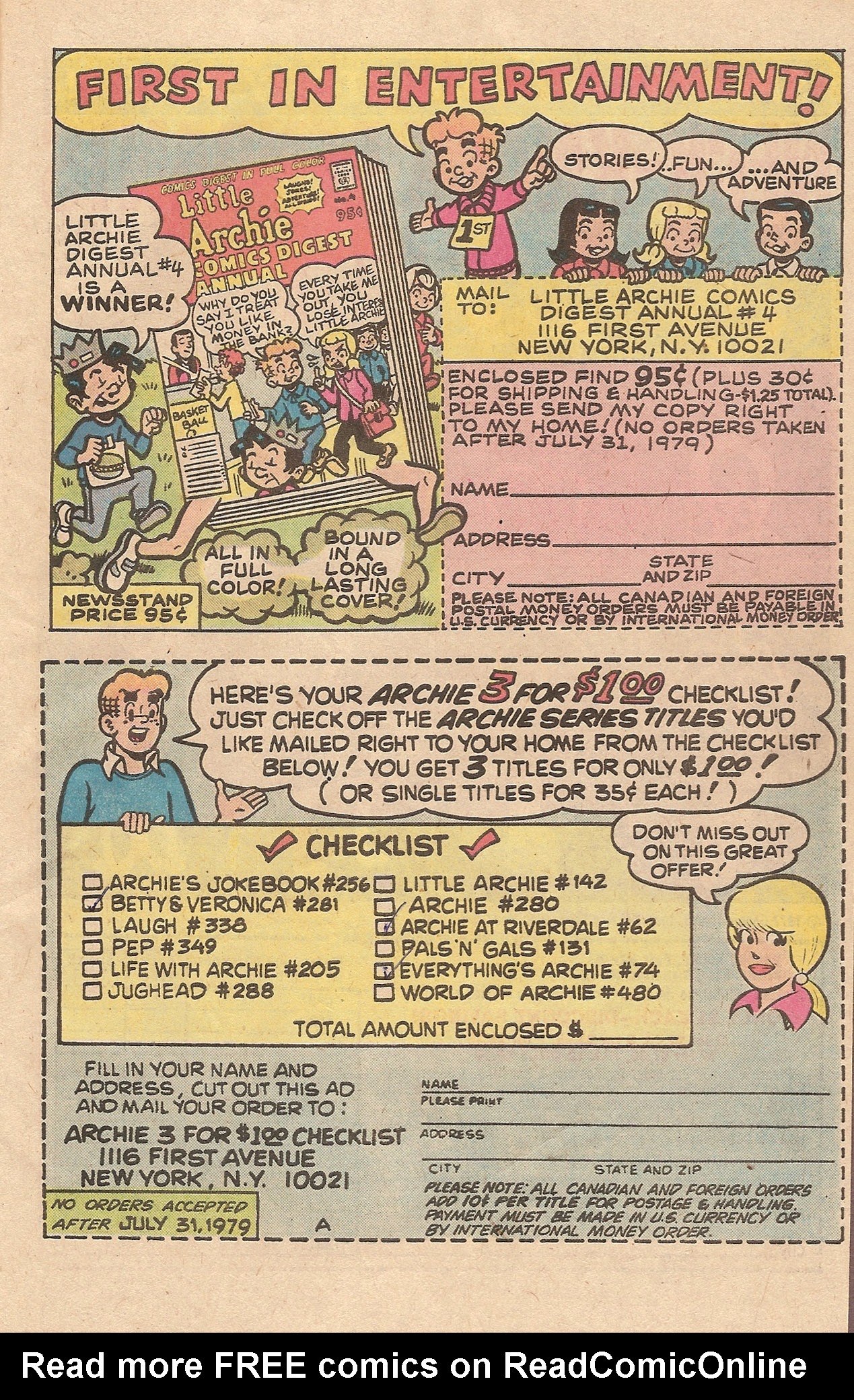 Read online Jughead's Jokes comic -  Issue #63 - 27