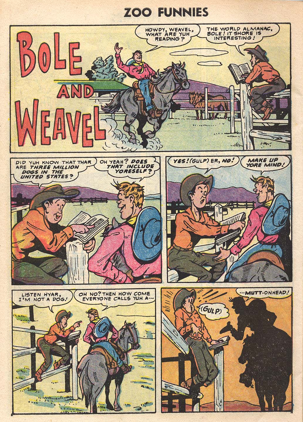 Read online Zoo Funnies comic -  Issue #8 - 30