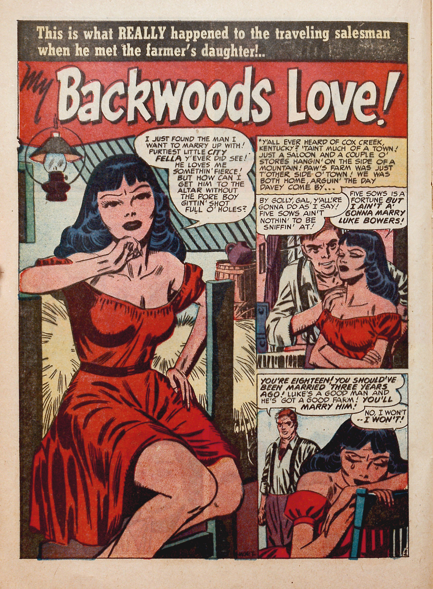 Read online Young Love (1949) comic -  Issue #10 - 28