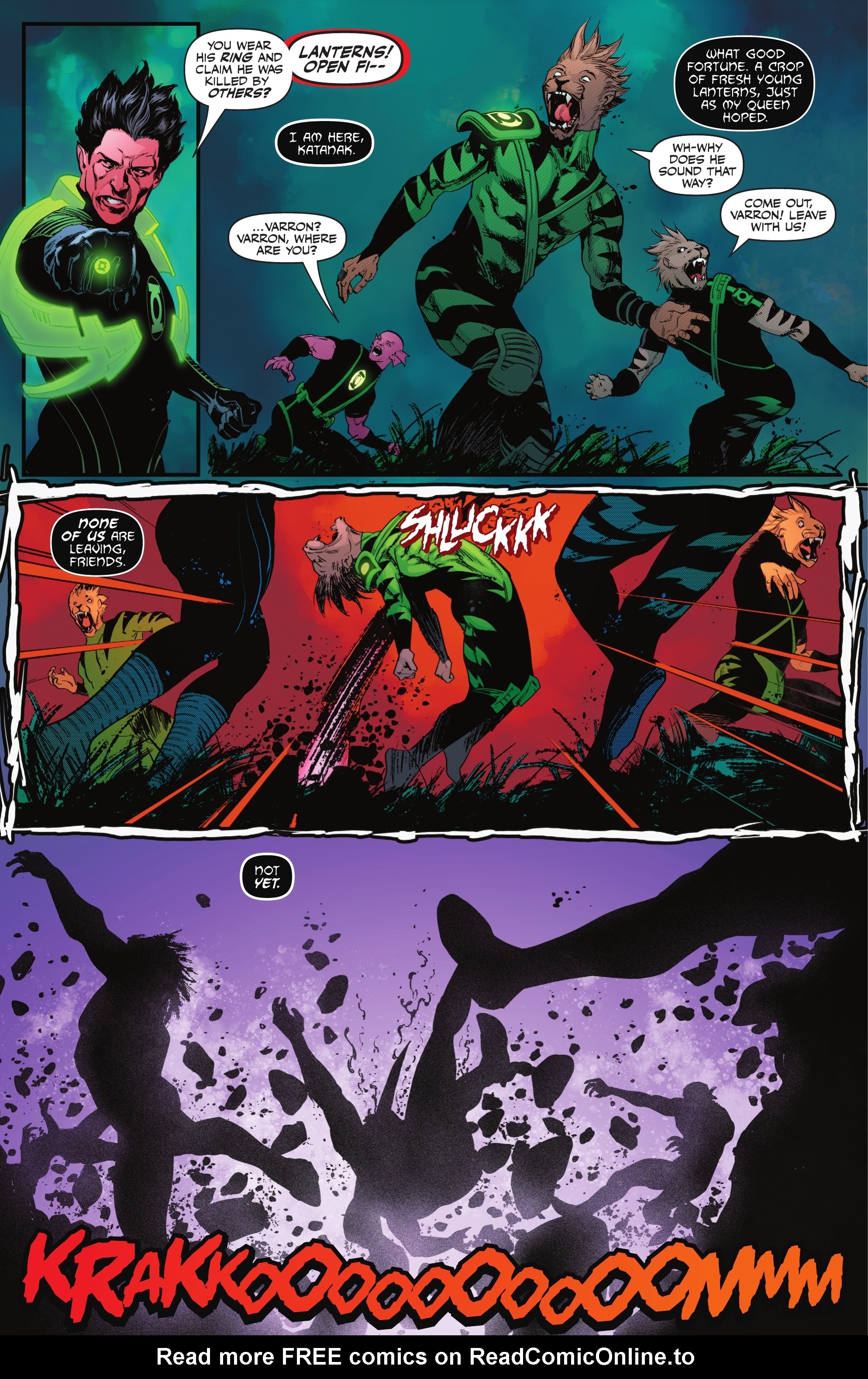 Read online Green Lantern: War Journal comic -  Issue #5 - 18
