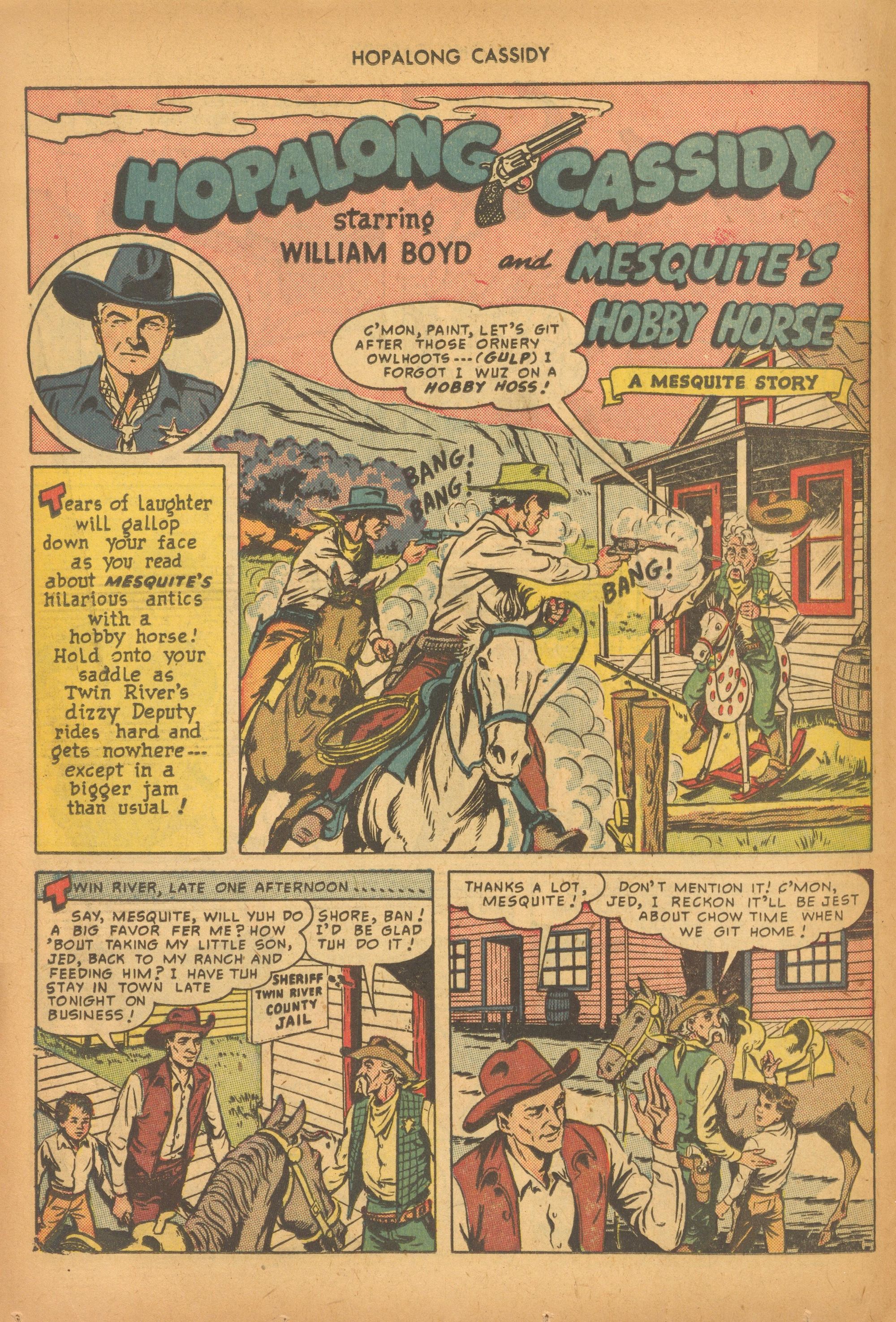 Read online Hopalong Cassidy comic -  Issue #43 - 26