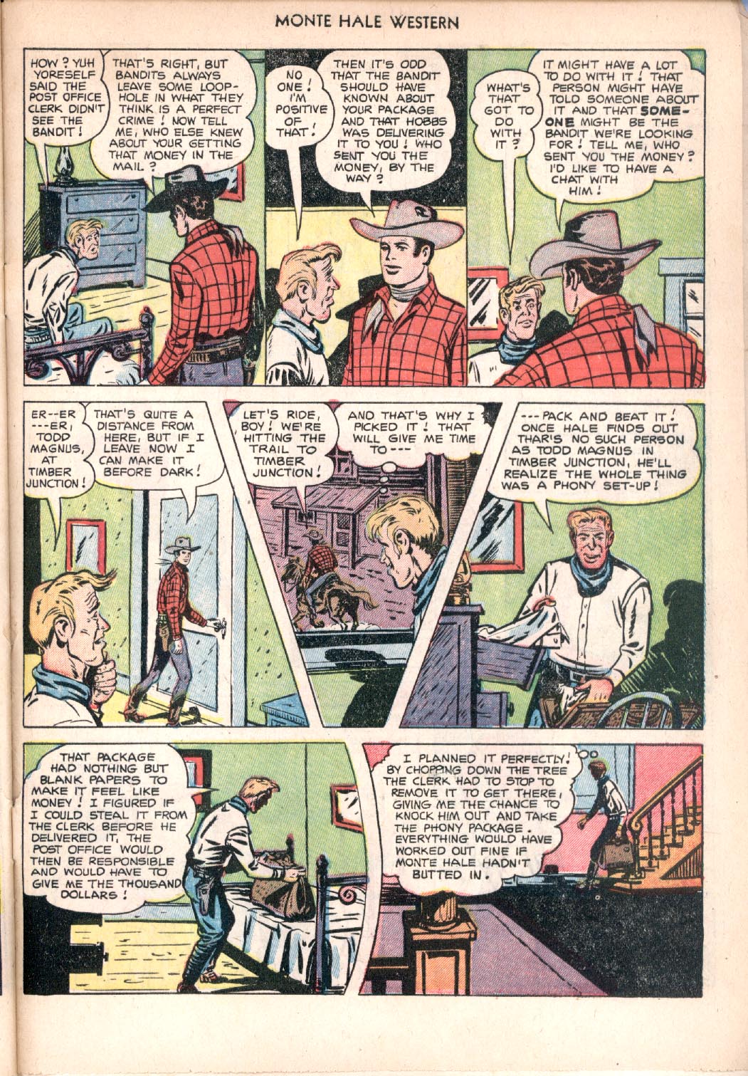 Read online Monte Hale Western comic -  Issue #81 - 33