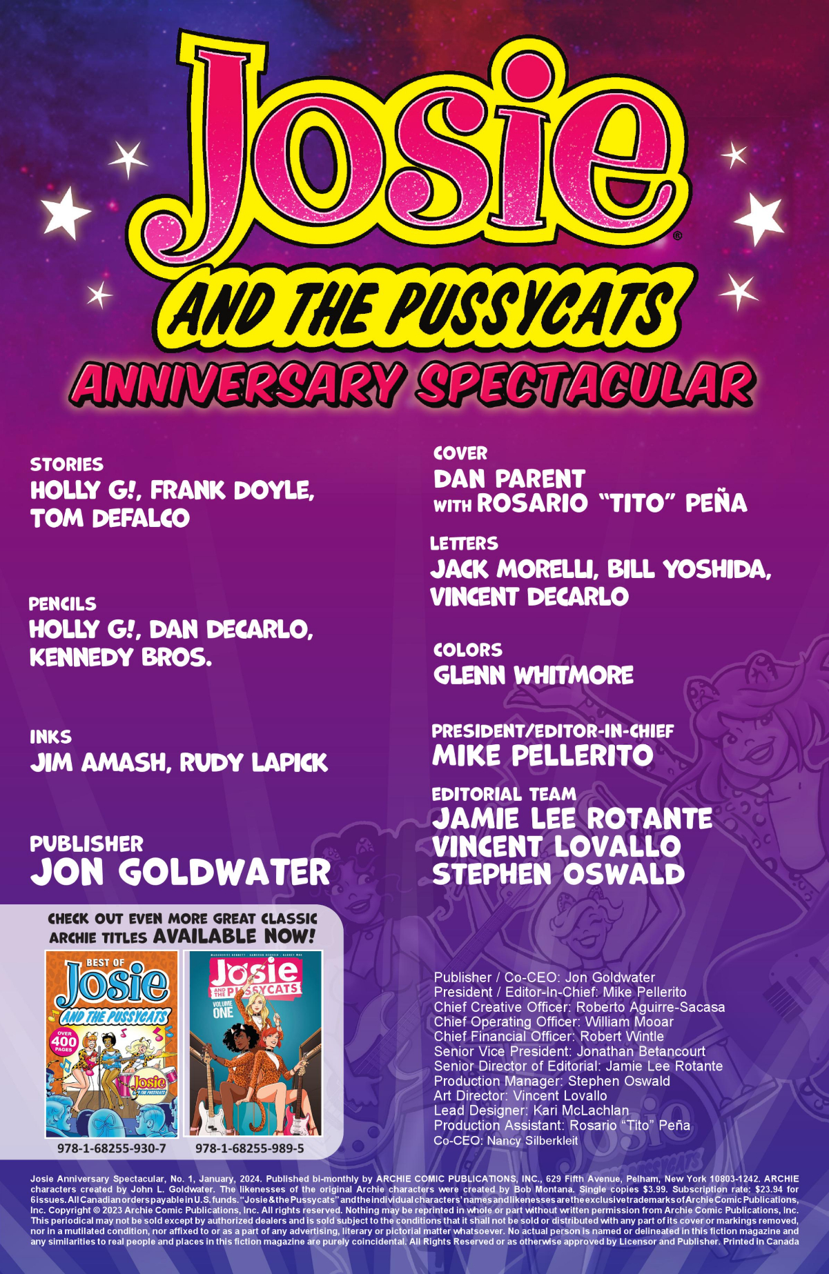 Read online Josie Anniversary Spectacular comic -  Issue # Full - 2