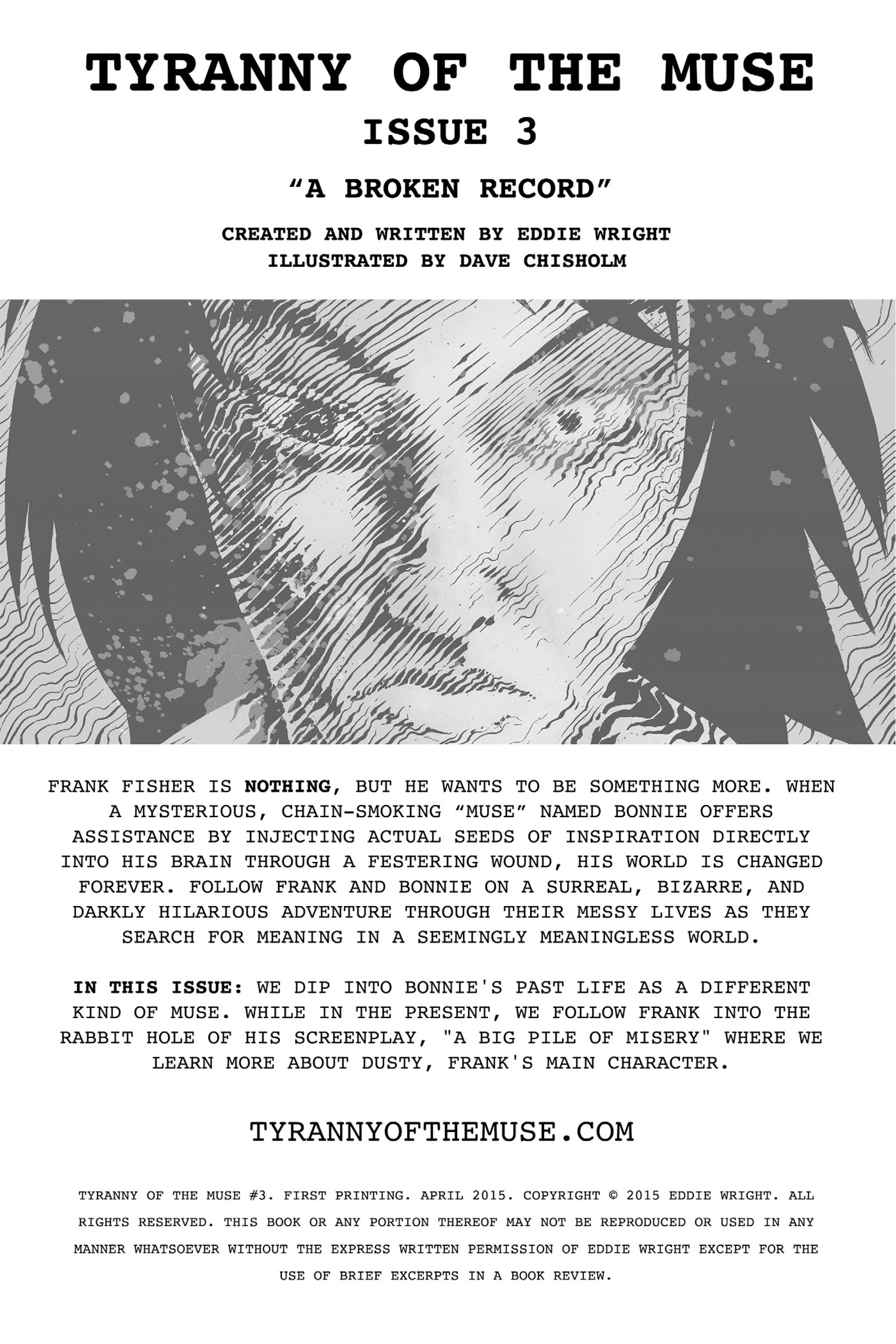 Read online Tyranny of The Muse comic -  Issue #3 - 2