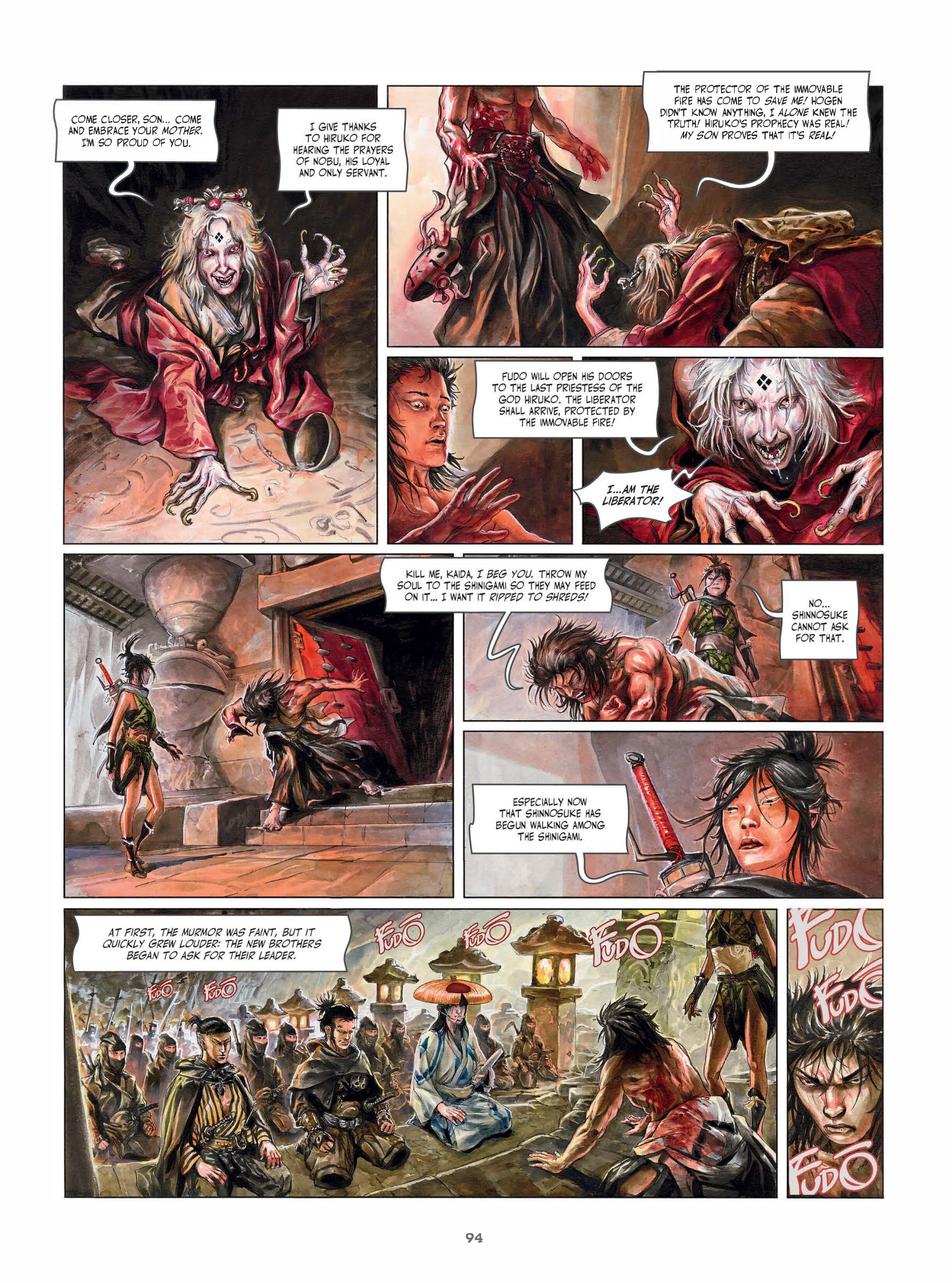 Read online Legends of the Pierced Veil: The Mask of Fudo comic -  Issue # TPB (Part 1) - 93