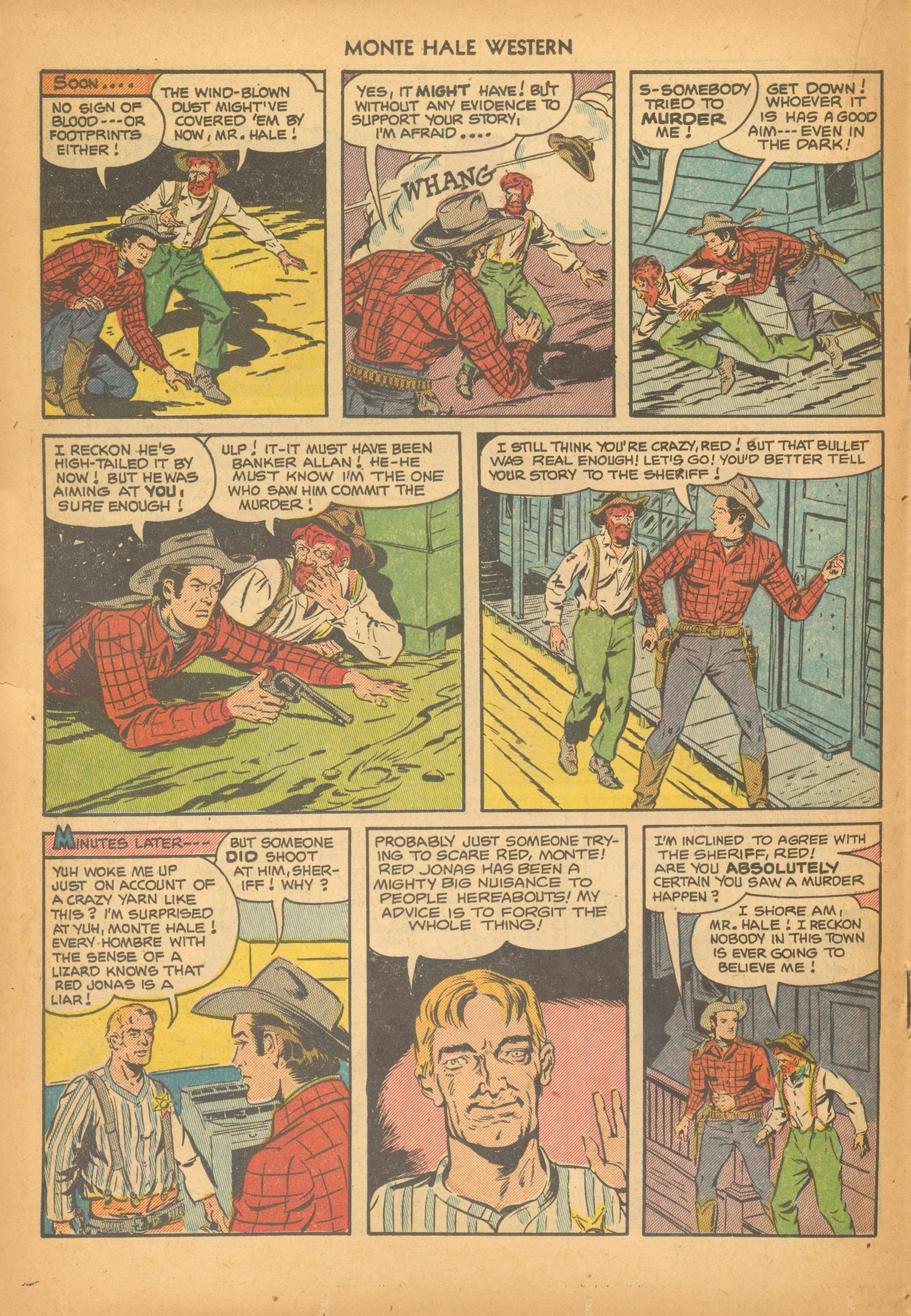Read online Monte Hale Western comic -  Issue #75 - 18