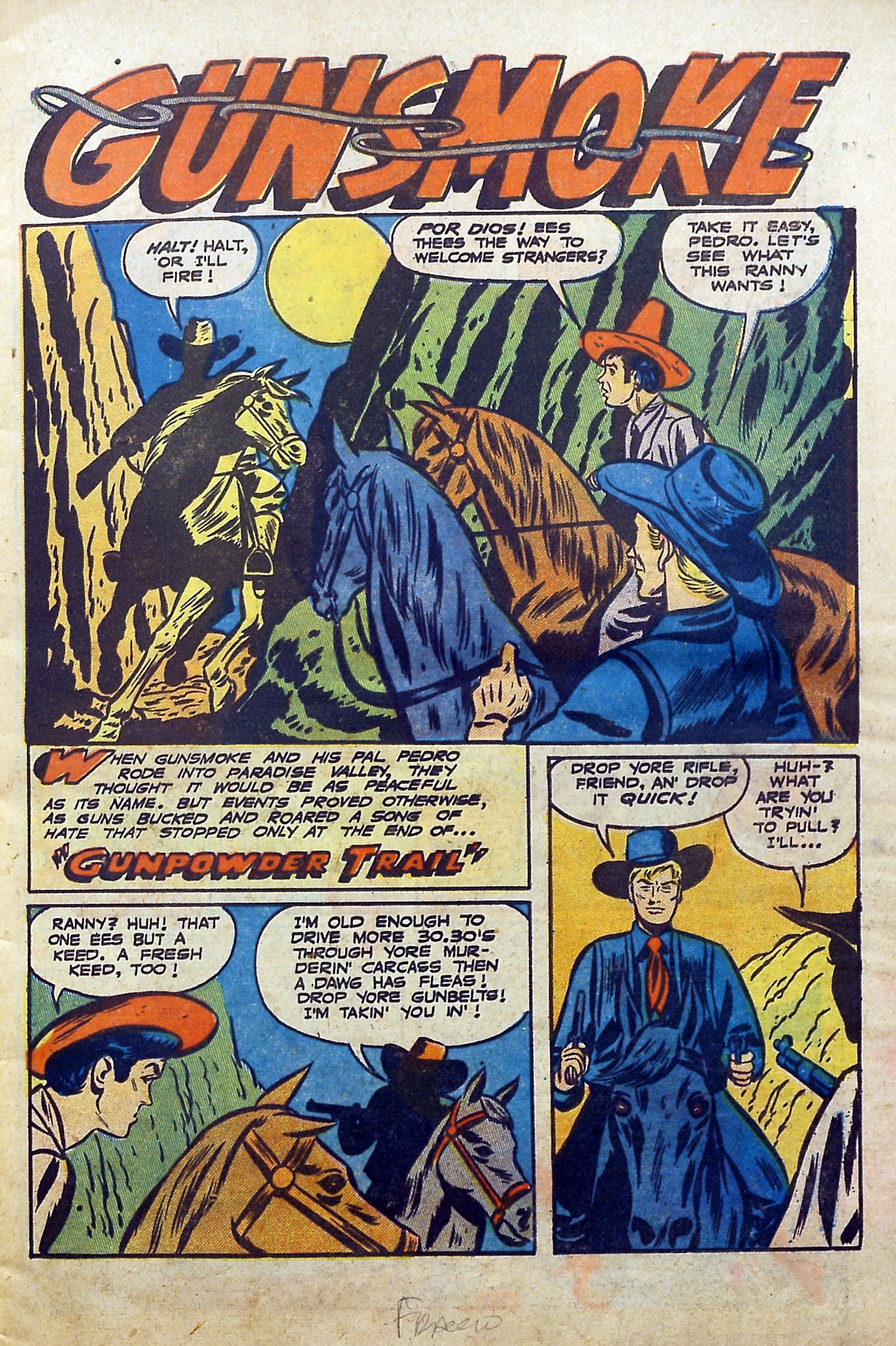 Read online Gunsmoke comic -  Issue #4 - 3