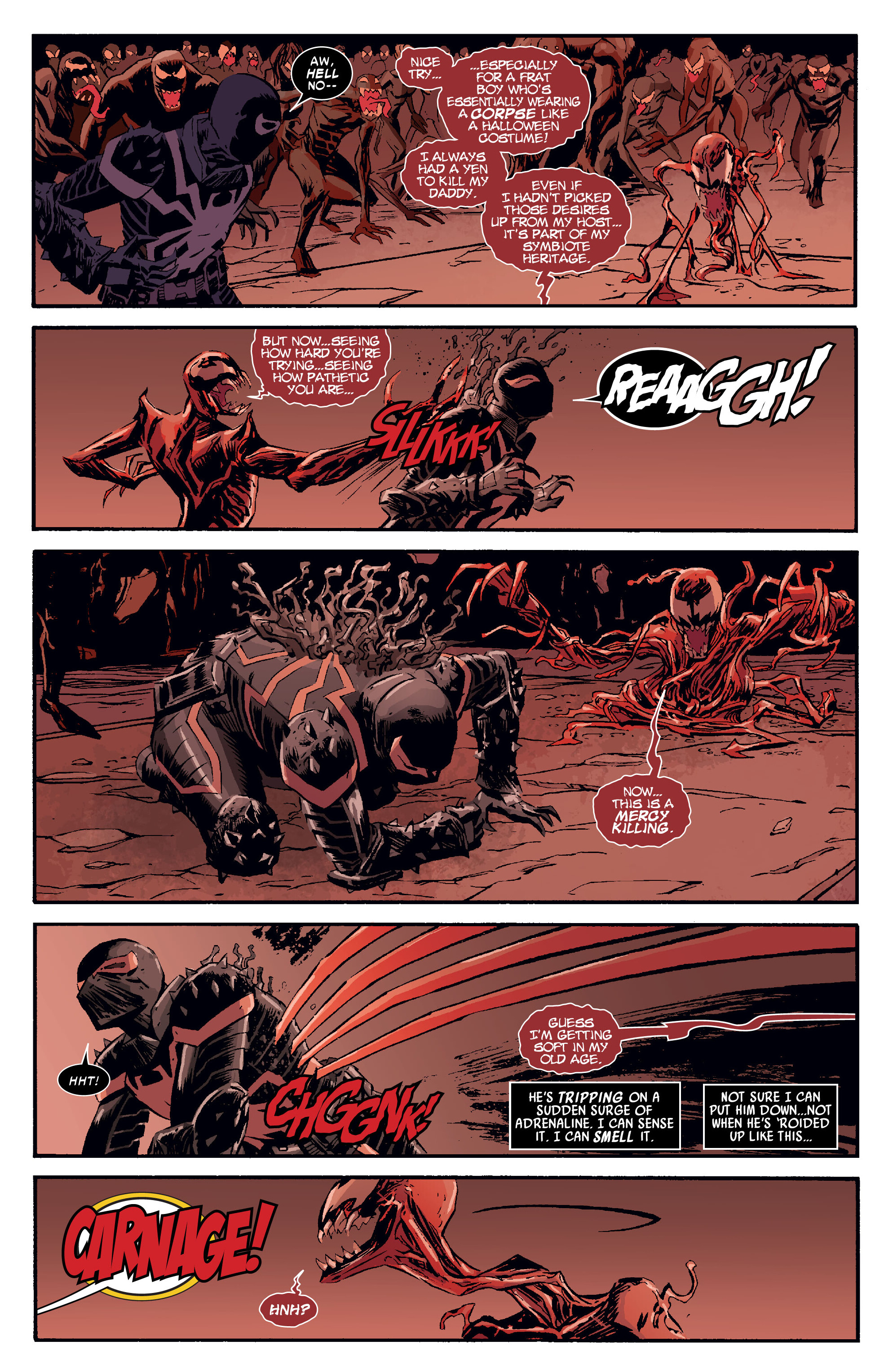 Read online Venom Modern Era Epic Collection comic -  Issue # The Savage Six (Part 3) - 84