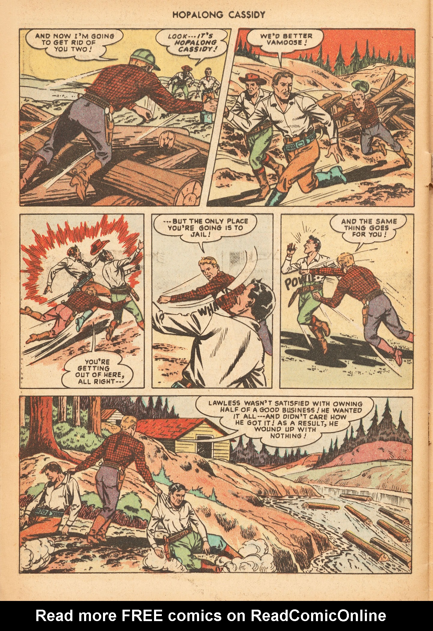Read online Hopalong Cassidy comic -  Issue #33 - 48