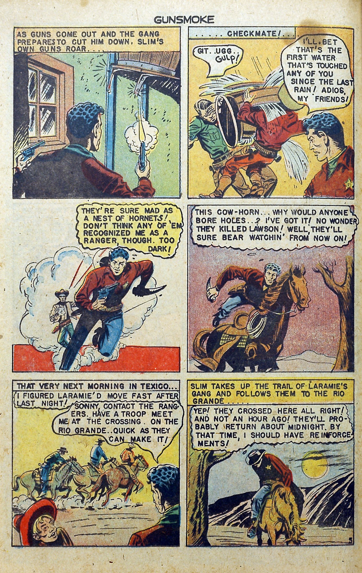 Read online Gunsmoke comic -  Issue #7 - 16