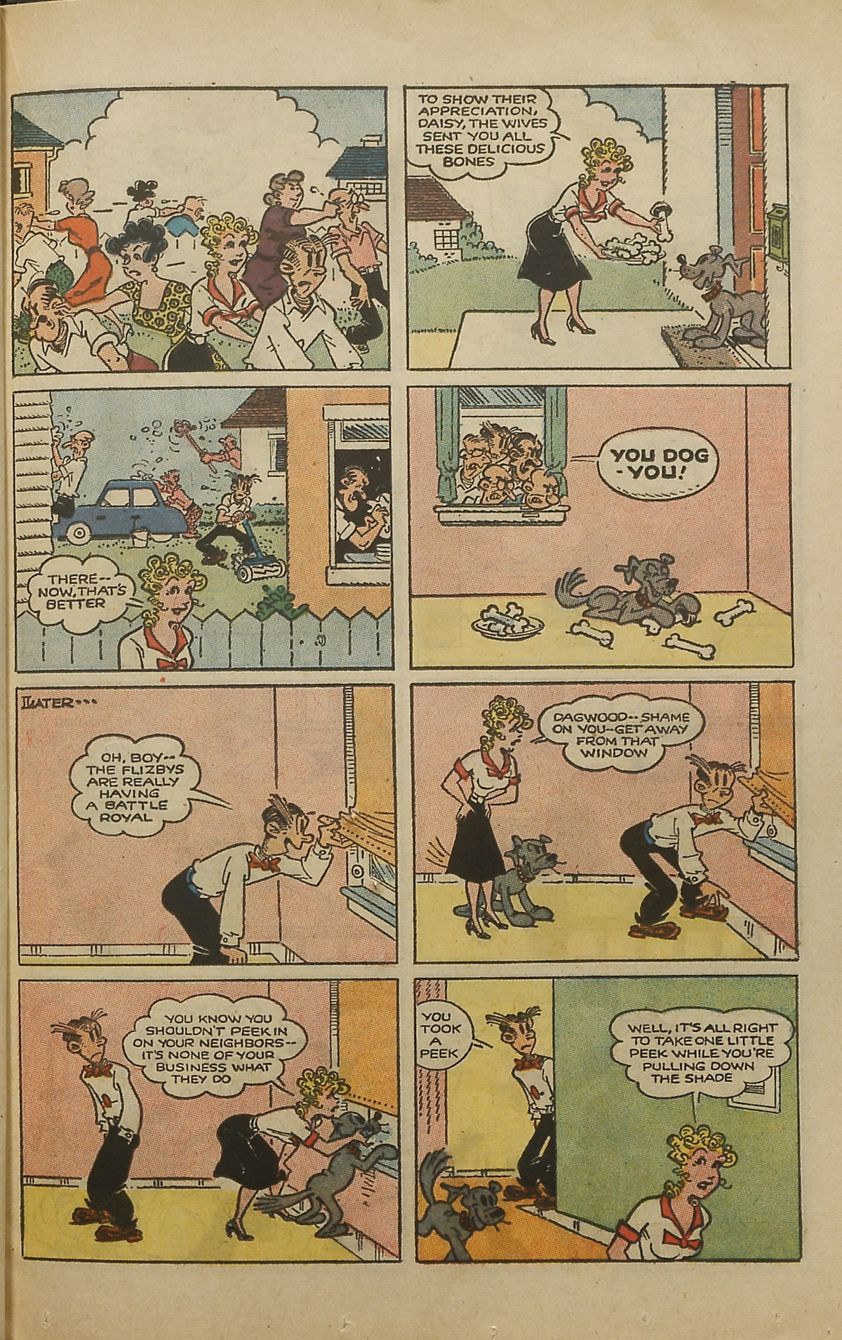 Read online Blondie Comics (1960) comic -  Issue #159 - 23