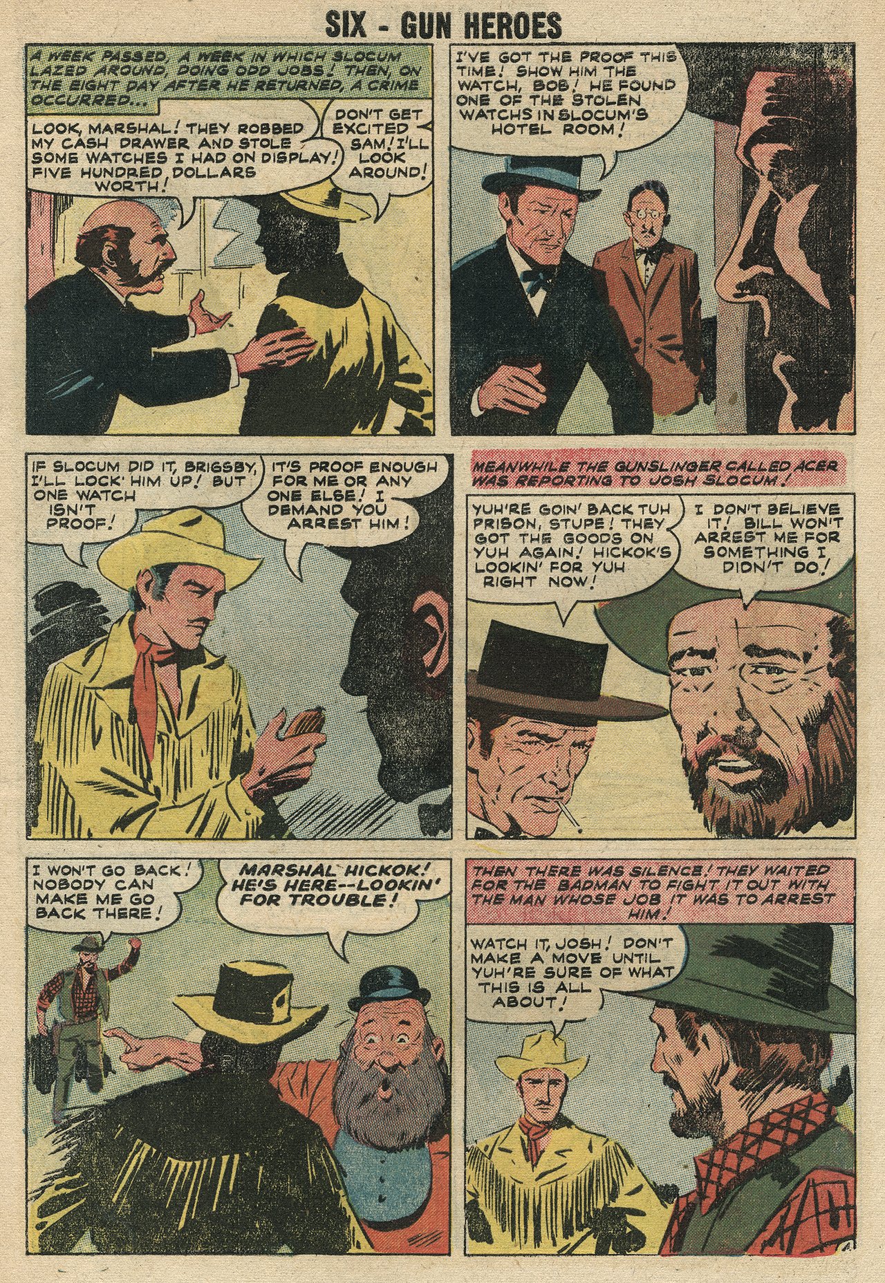 Read online Six-Gun Heroes comic -  Issue #49 - 7