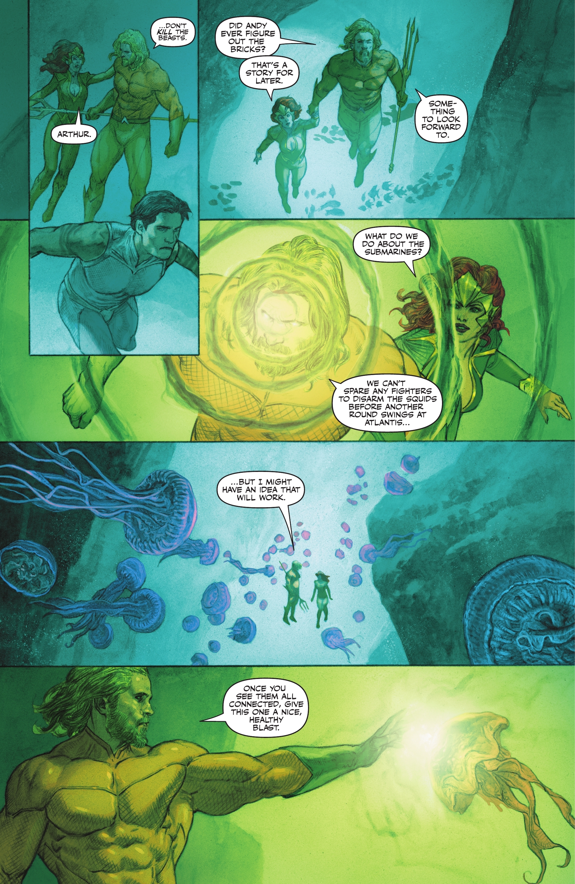 Read online Titans: Beast World Tour: Atlantis comic -  Issue # Full - 12