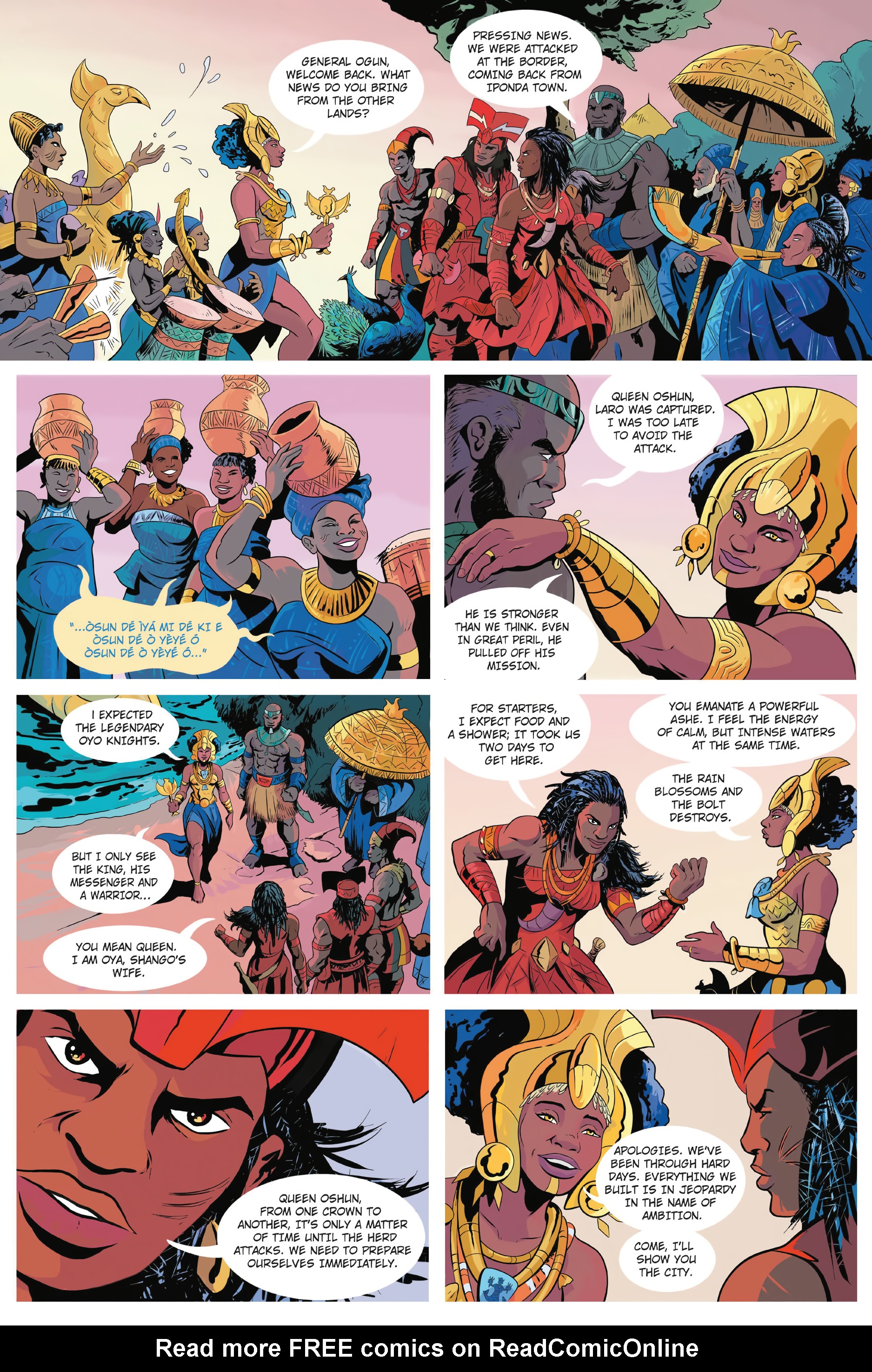 Read online Tales of the Orishas comic -  Issue # TPB - 50