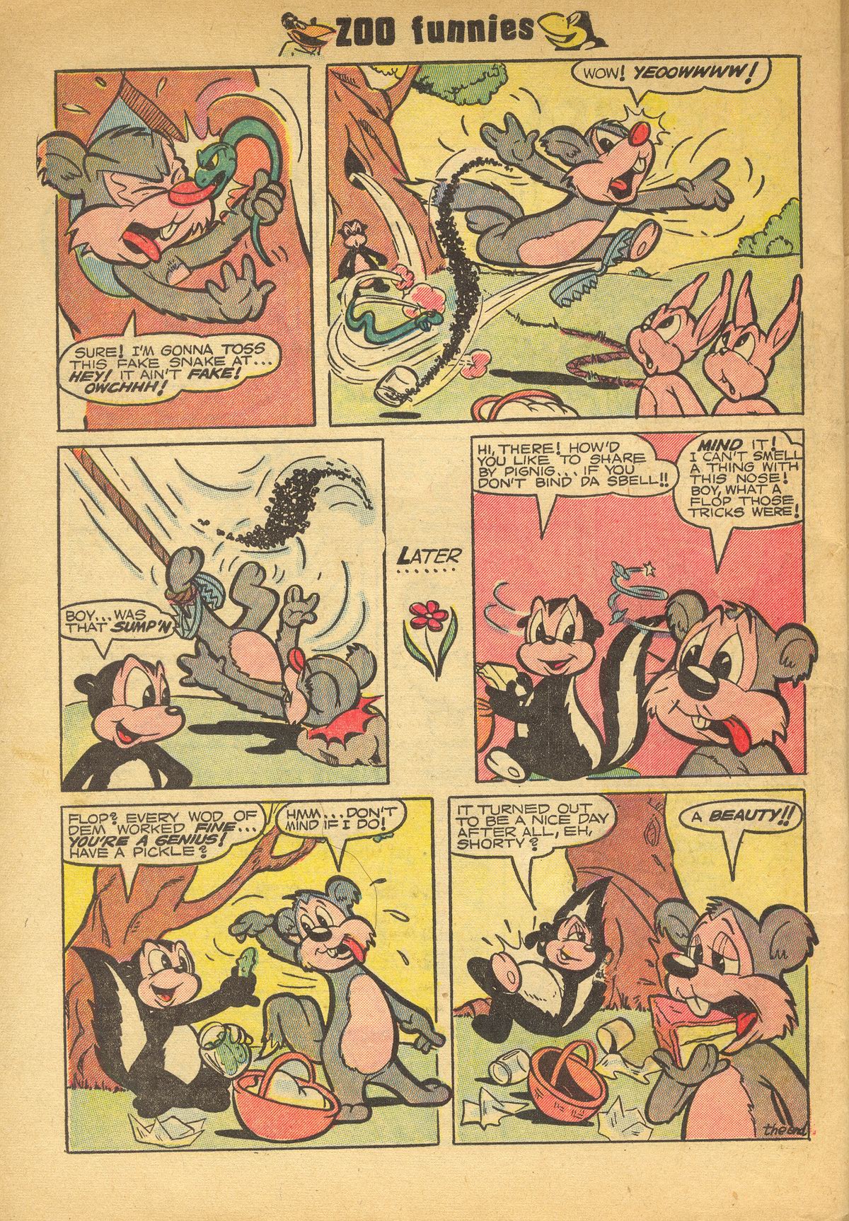 Read online Zoo Funnies comic -  Issue #7 - 32