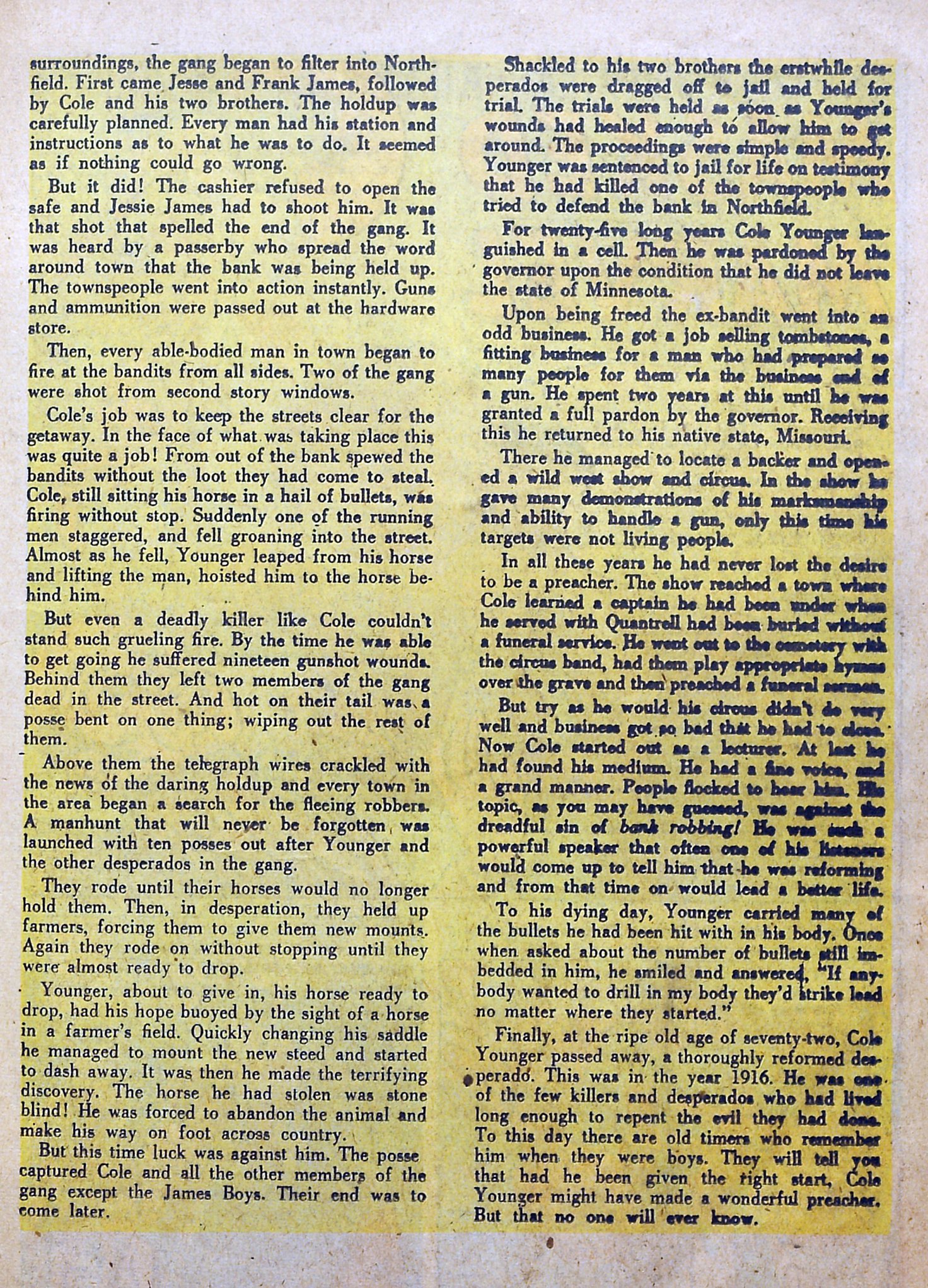 Read online Gunsmoke comic -  Issue #15 - 19