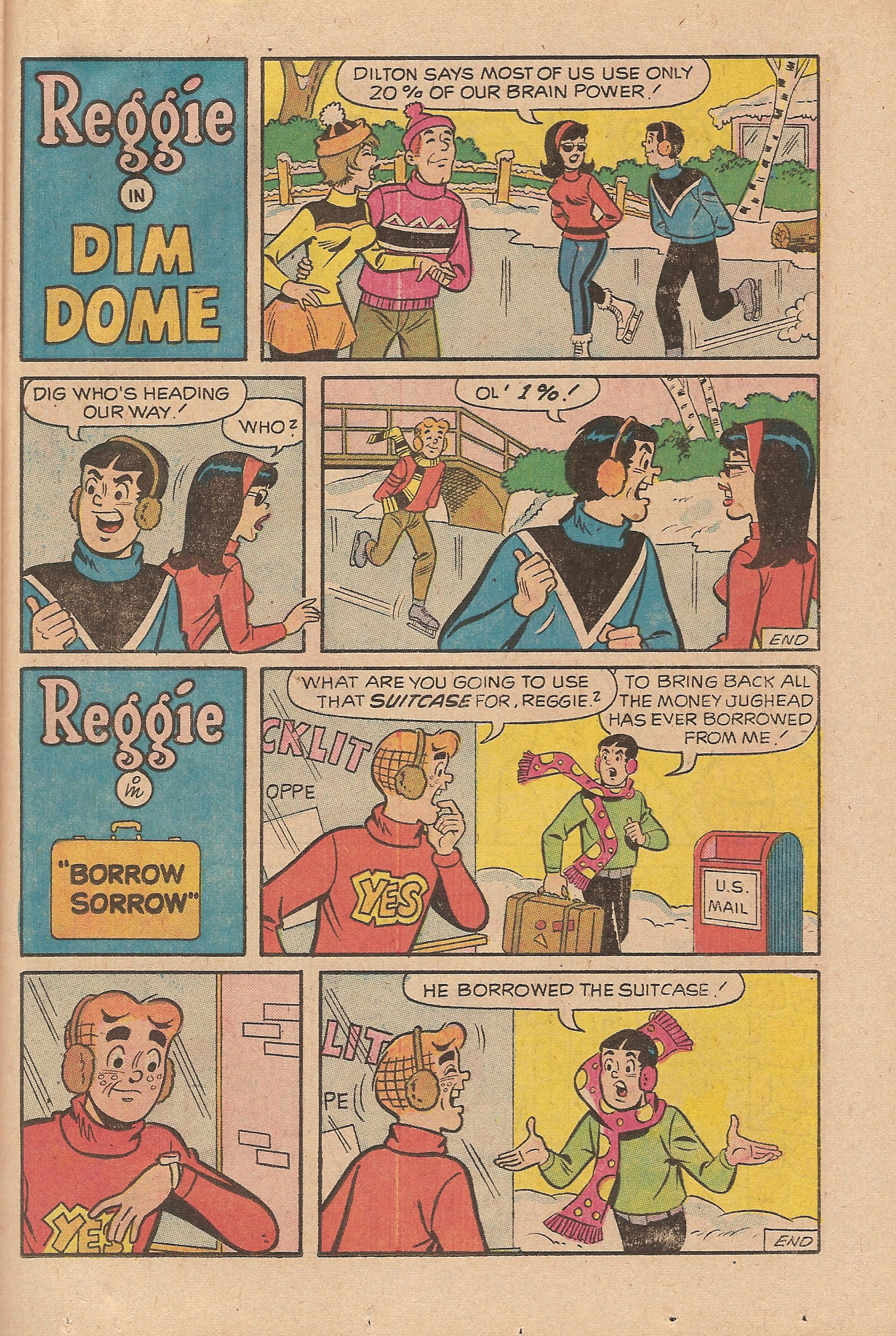 Read online Reggie's Wise Guy Jokes comic -  Issue #25 - 39