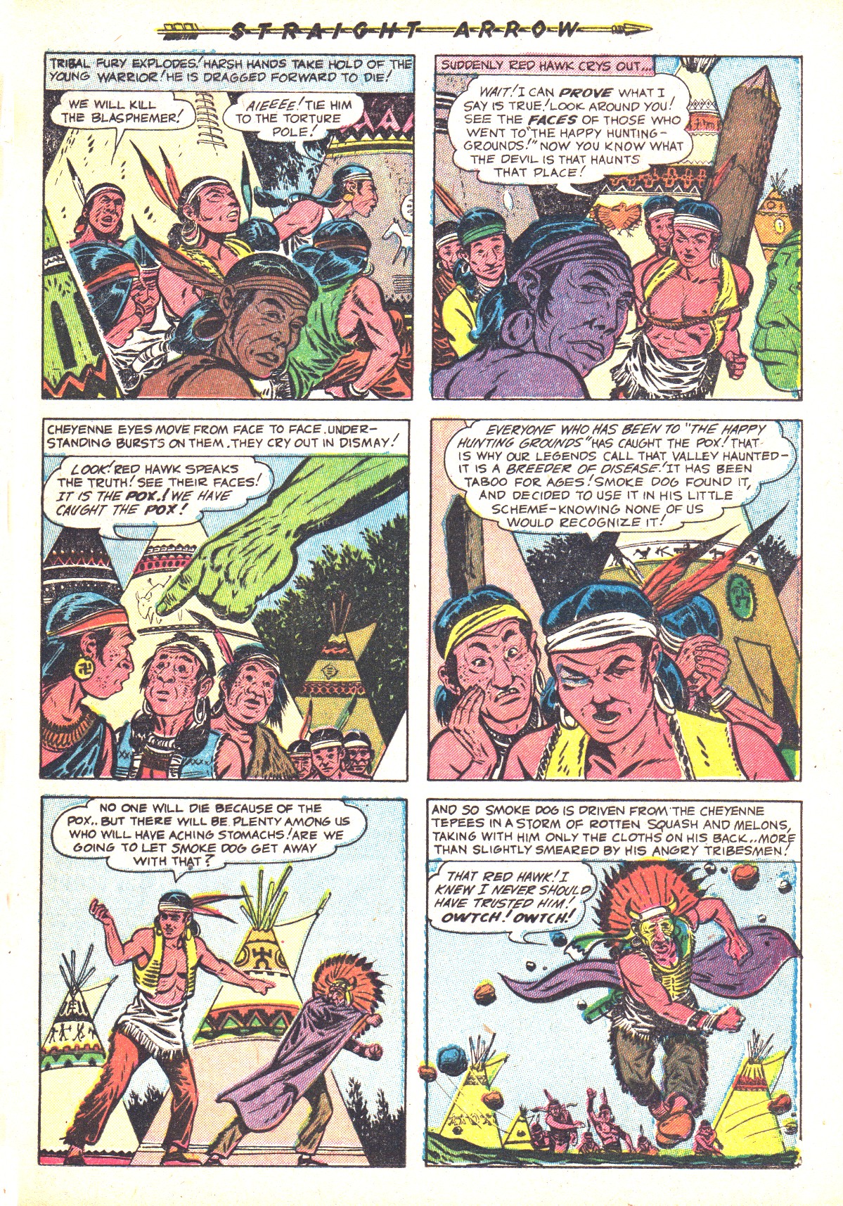 Read online Straight Arrow comic -  Issue #36 - 25