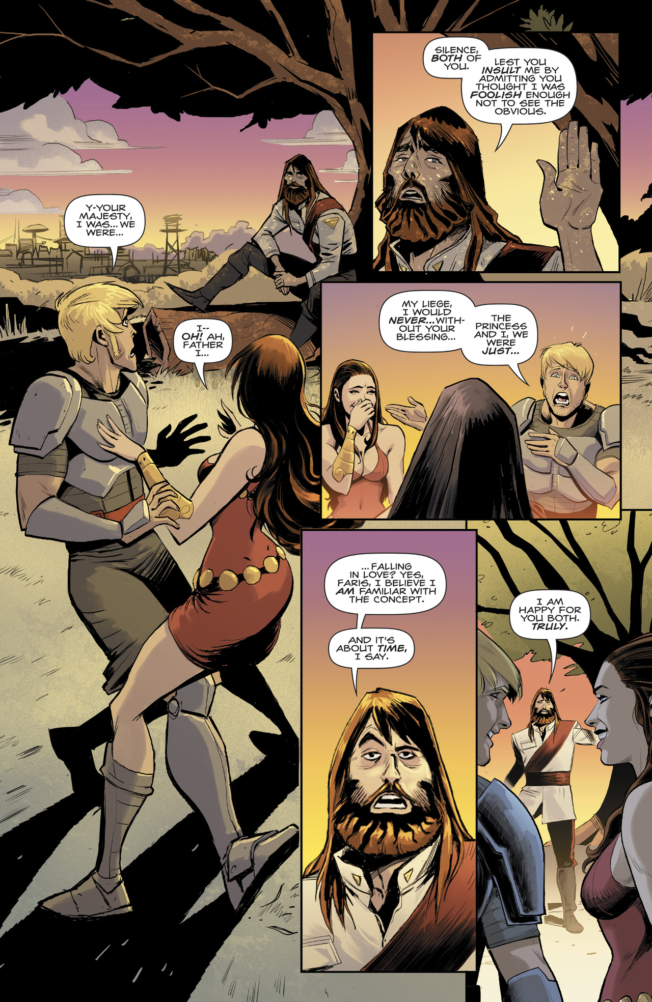 Read online Frank Frazetta's Dawn Attack comic -  Issue #4 - 4