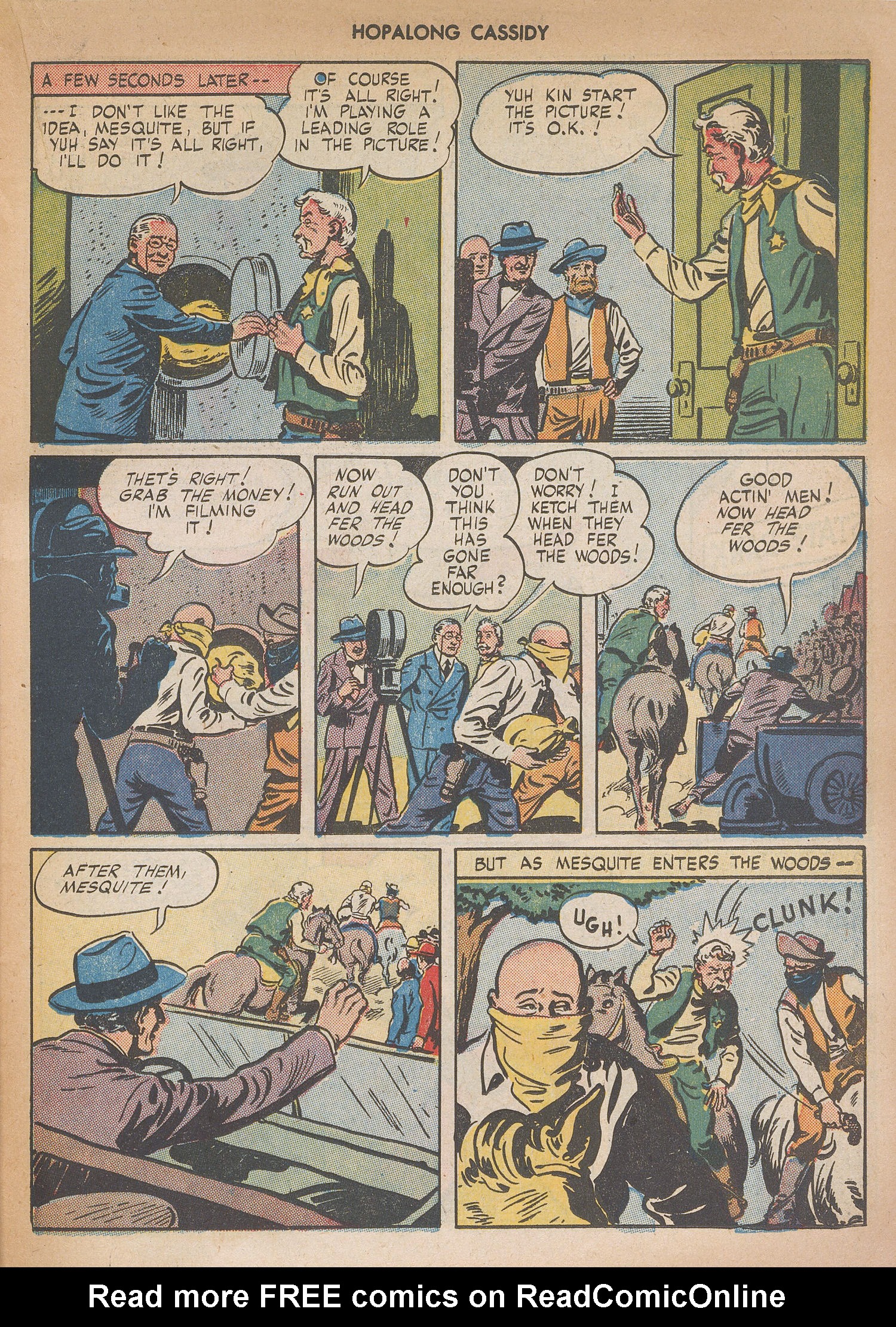 Read online Hopalong Cassidy comic -  Issue #4 - 35